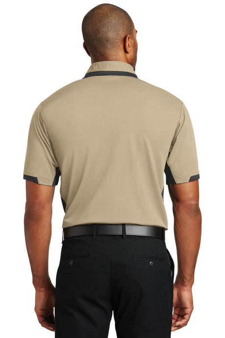Port Authority Men's Dry Zone Colorblock Ottoman Polo. K524 Mens Apparel Shirts & Tops