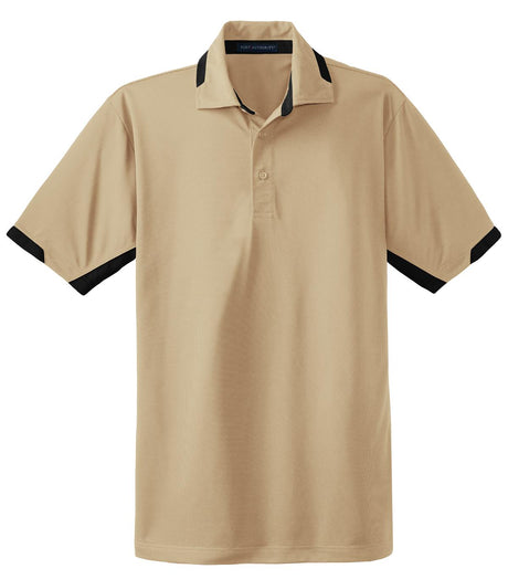 Port Authority Men's Dry Zone Colorblock Ottoman Polo. K524 Mens Apparel Shirts & Tops