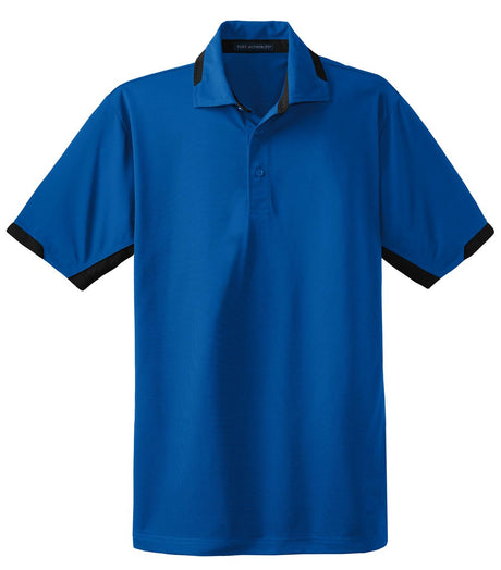Port Authority Men's Dry Zone Colorblock Ottoman Polo. K524 Mens Apparel Shirts & Tops