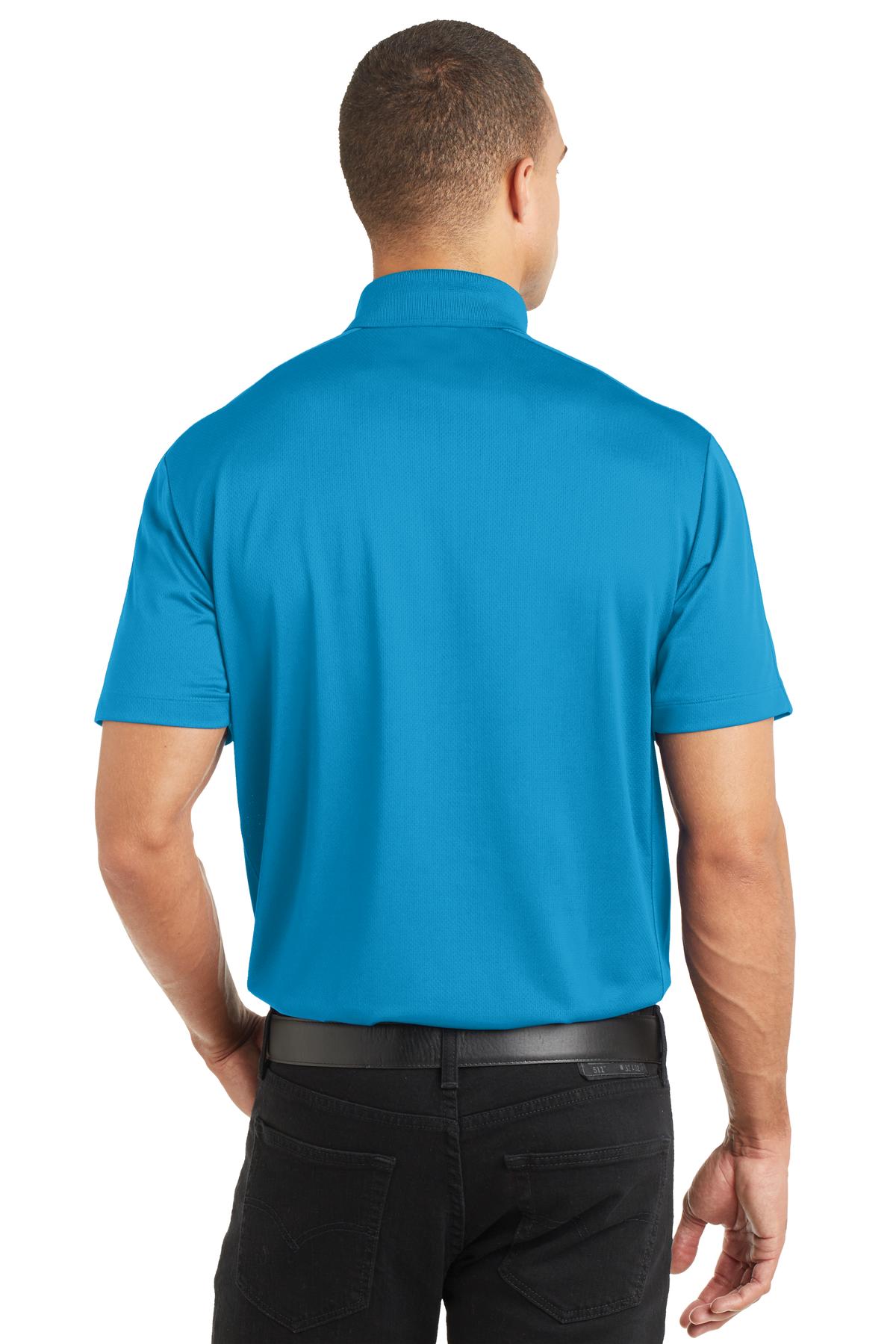 Port Authority Men's Diamond Jacquard Polo. K569 Mens Apparel Shirts & Tops