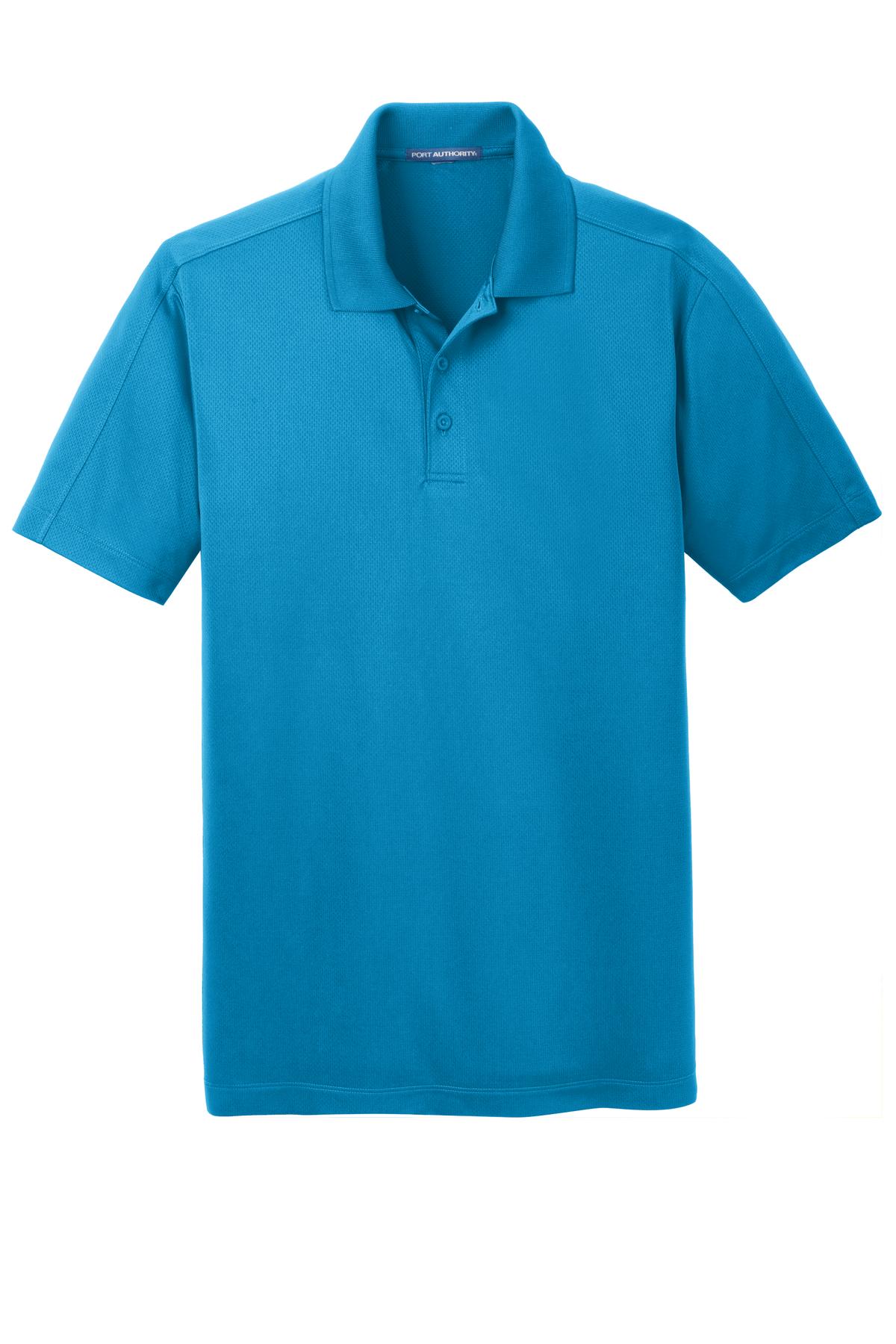 Port Authority Men's Diamond Jacquard Polo. K569 Mens Apparel Shirts & Tops
