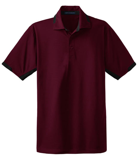 Port Authority Men's Dry Zone Colorblock Ottoman Polo. K524 Mens Apparel Shirts & Tops