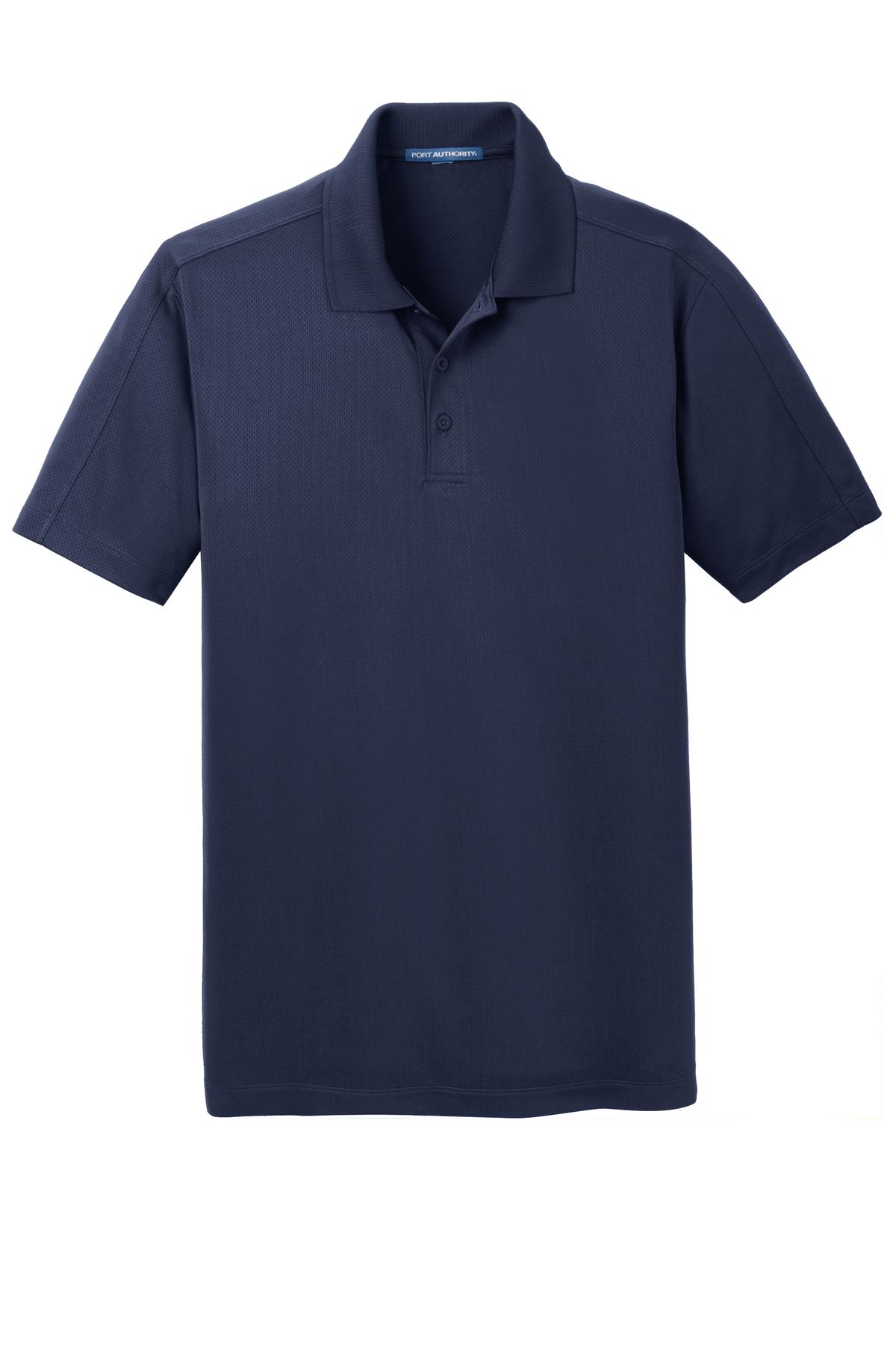Port Authority Men's Diamond Jacquard Polo. K569 Mens Apparel Shirts & Tops
