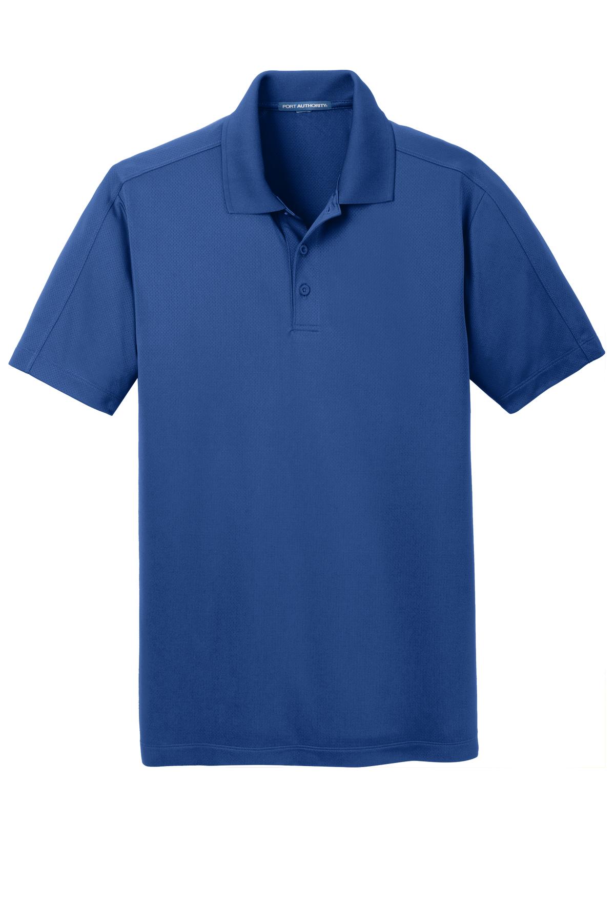 Port Authority Men's Diamond Jacquard Polo. K569 Mens Apparel Shirts & Tops
