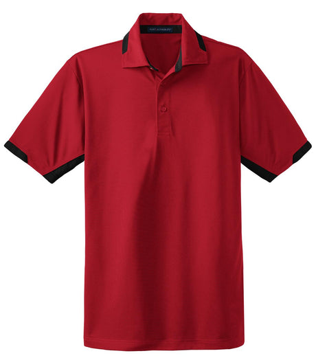Port Authority Men's Dry Zone Colorblock Ottoman Polo. K524 Mens Apparel Shirts & Tops