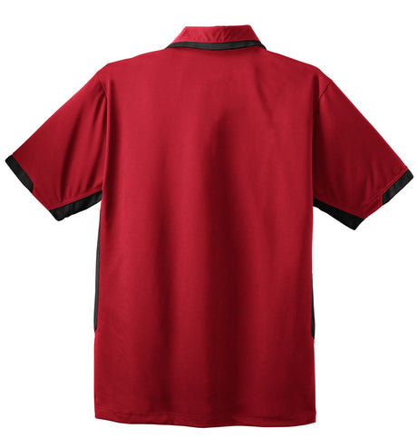 Port Authority Men's Dry Zone Colorblock Ottoman Polo. K524 Mens Apparel Shirts & Tops