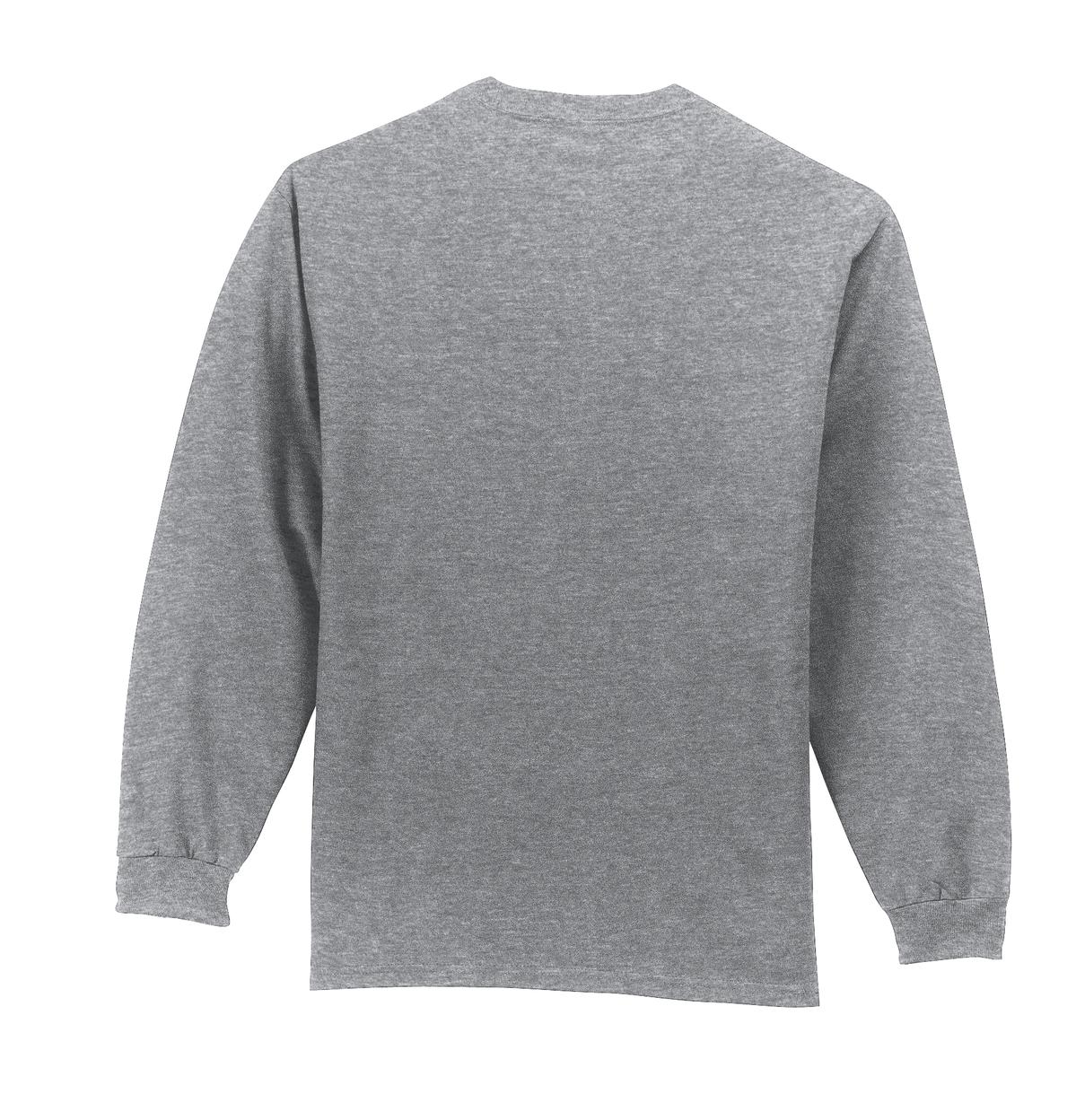 Port & Company Men's Long Sleeve Essential Pocket Tee Mens Apparel Shirts & Tops