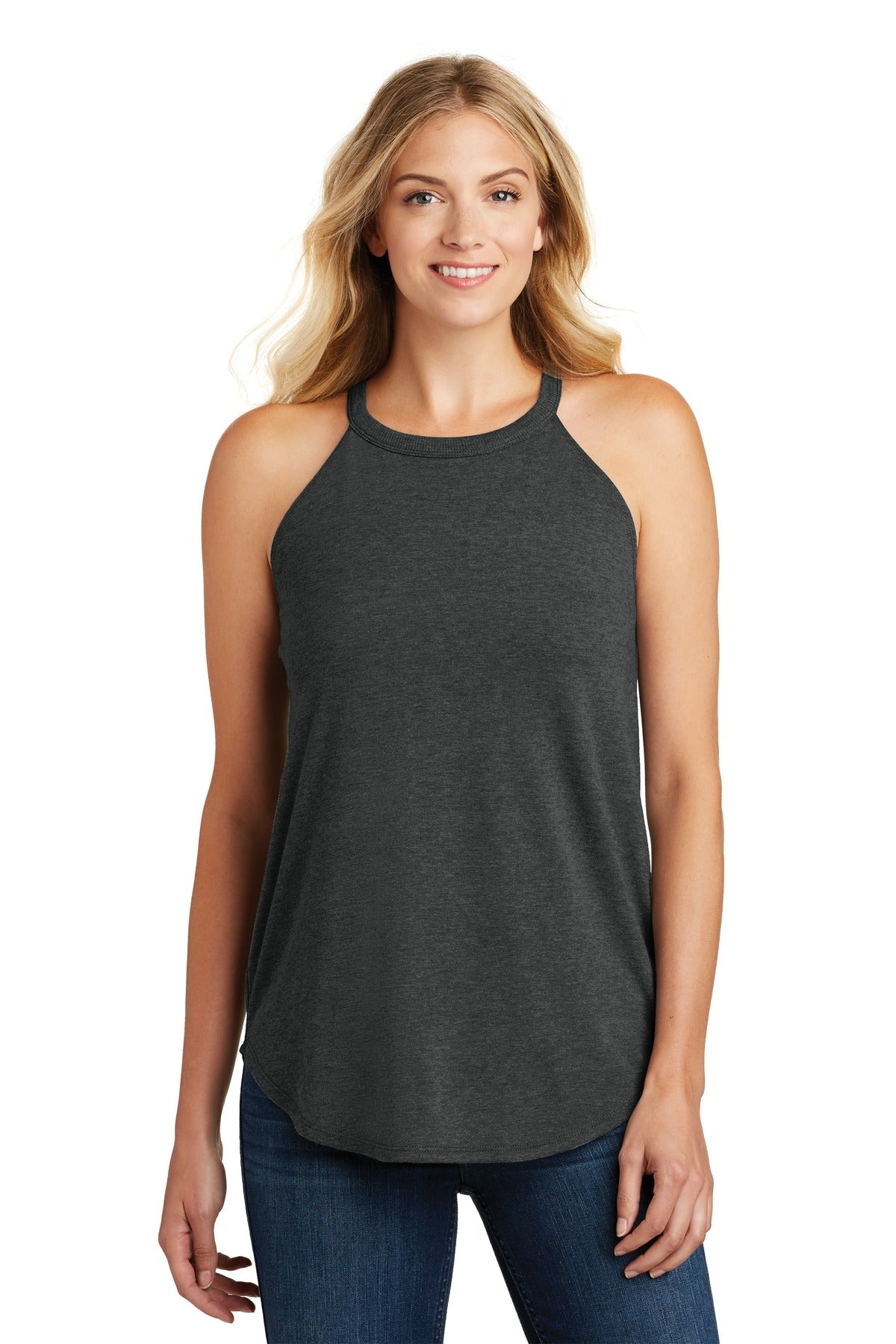 District Women's Perfect Tri Rocker Tank Womens Apparel Shirts & Tops