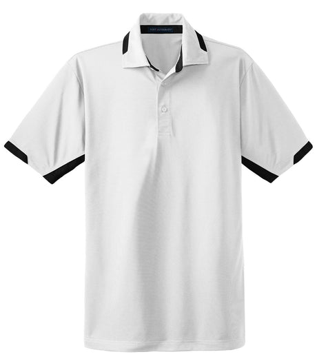 Port Authority Men's Dry Zone Colorblock Ottoman Polo. K524 Mens Apparel Shirts & Tops