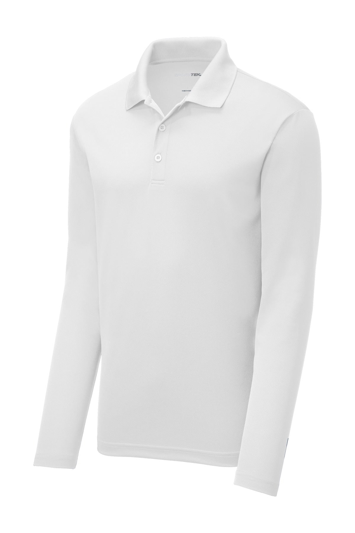Sport-Tek Men's PosiCharge RacerMesh Long Sleeve Polo Mens Apparel Shirts & Tops