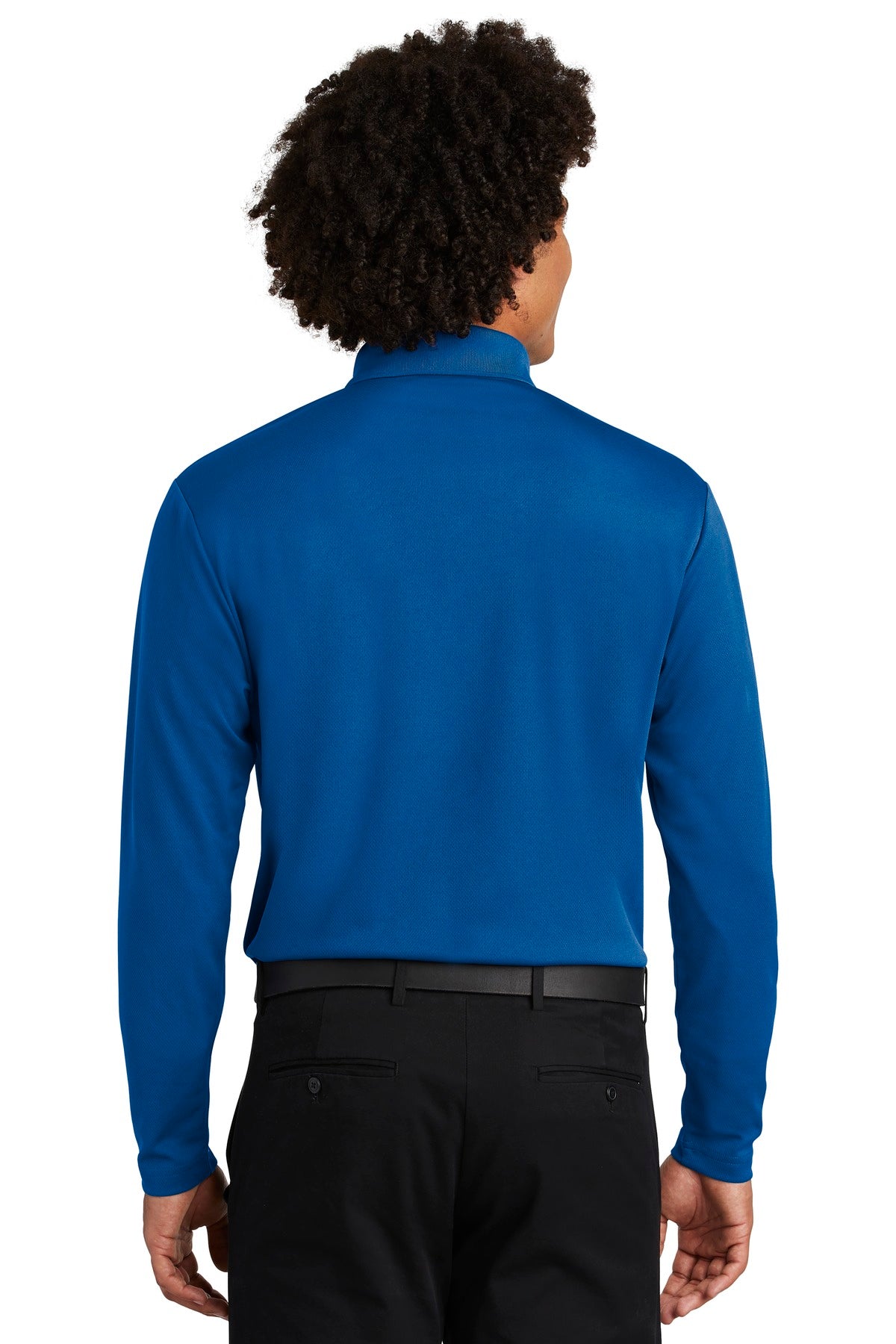 Sport-Tek Men's PosiCharge RacerMesh Long Sleeve Polo Mens Apparel Shirts & Tops
