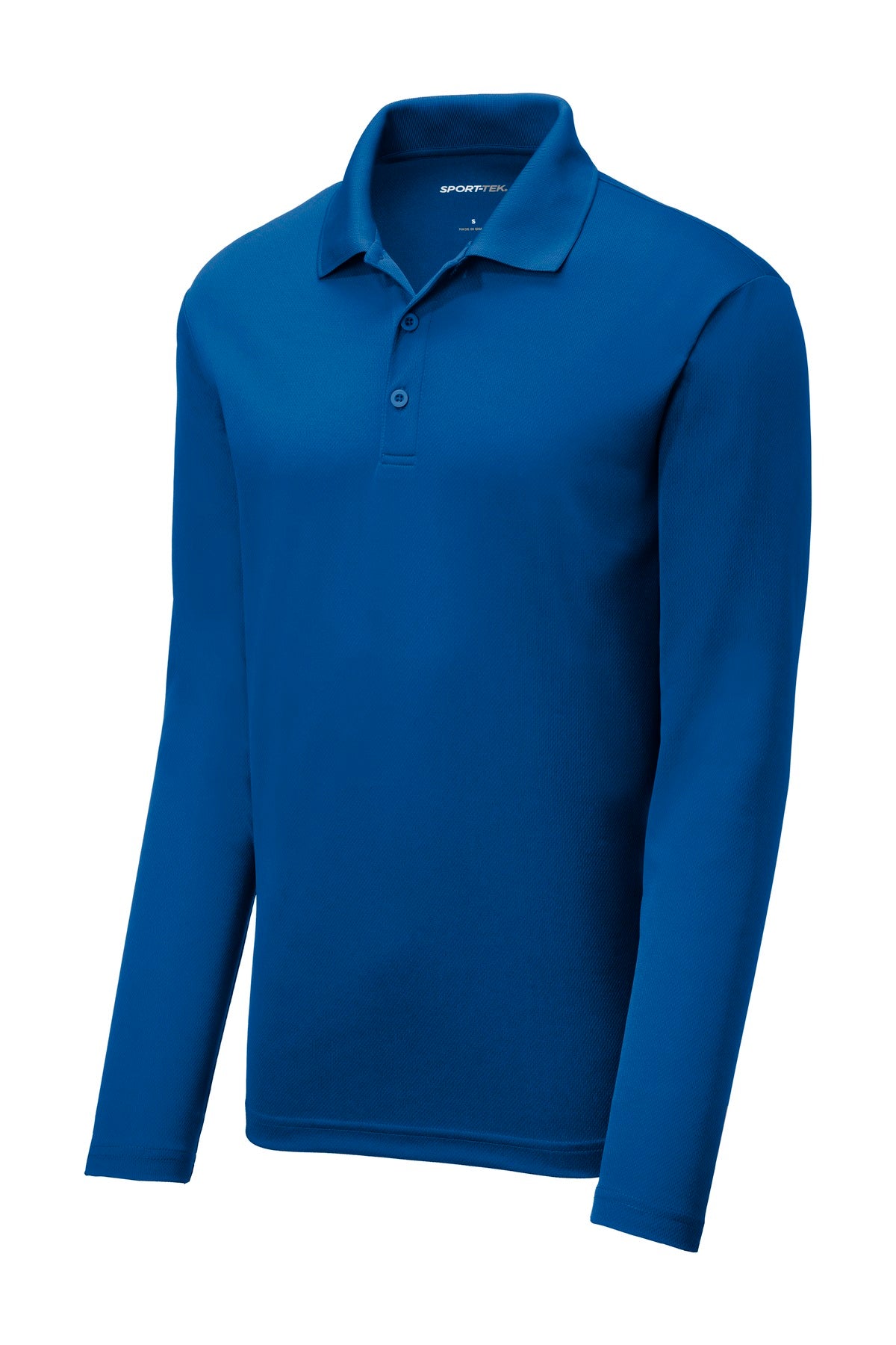 Sport-Tek Men's PosiCharge RacerMesh Long Sleeve Polo Mens Apparel Shirts & Tops