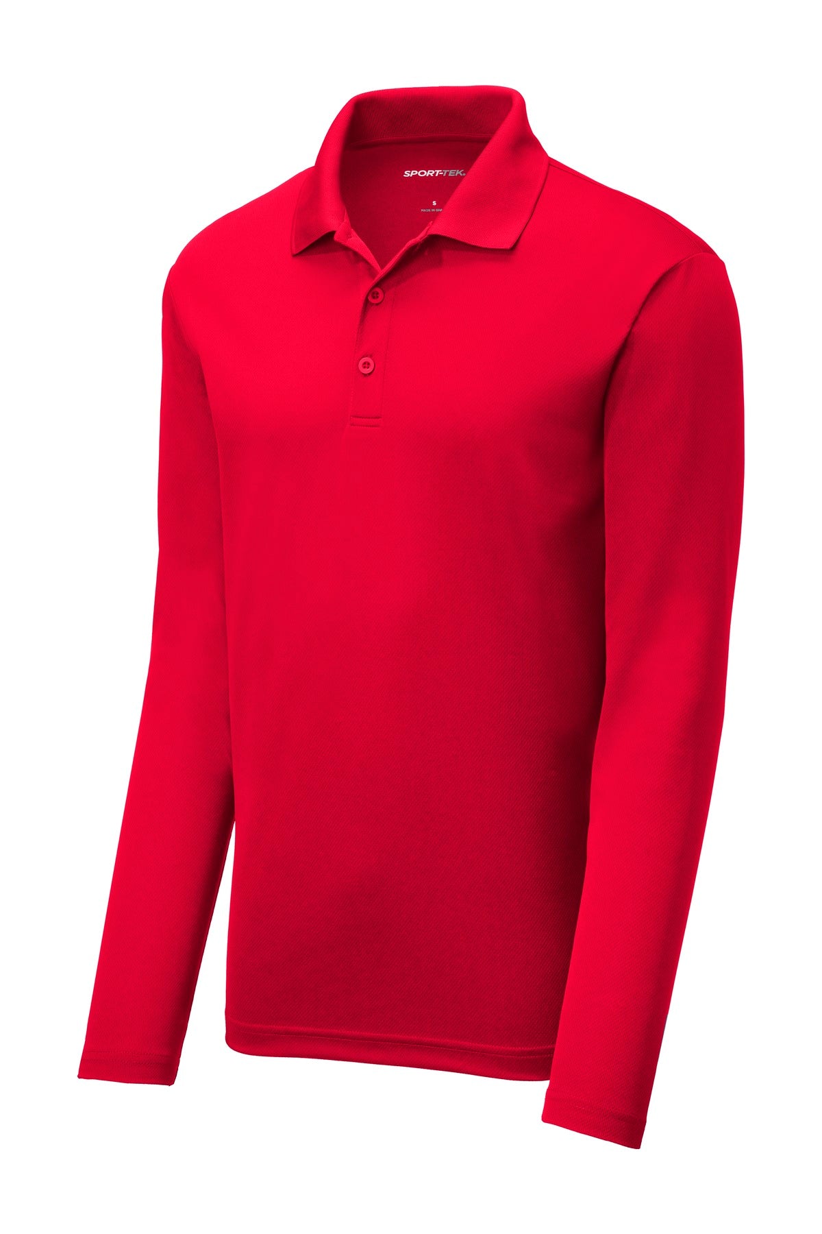 Sport-Tek Men's PosiCharge RacerMesh Long Sleeve Polo Mens Apparel Shirts & Tops