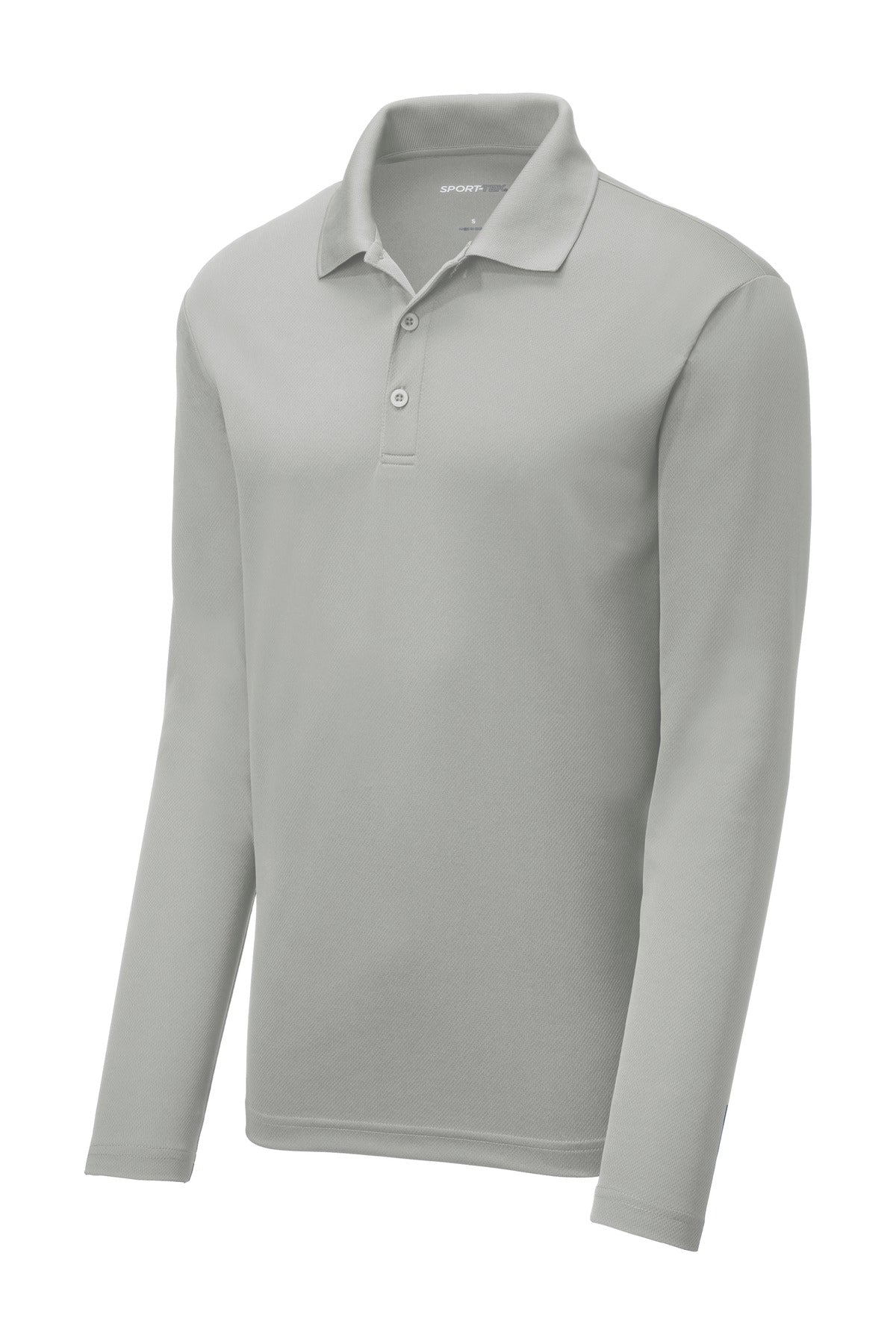 Sport-Tek Men's PosiCharge RacerMesh Long Sleeve Polo Mens Apparel Shirts & Tops