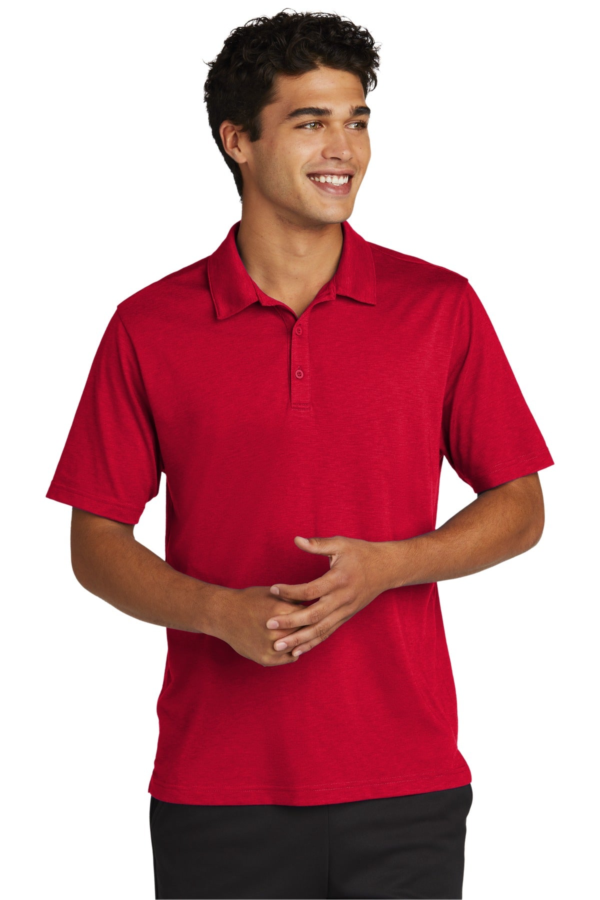 Sport-Tek Men's PosiCharge Strive Polo Mens Apparel Shirts & Tops