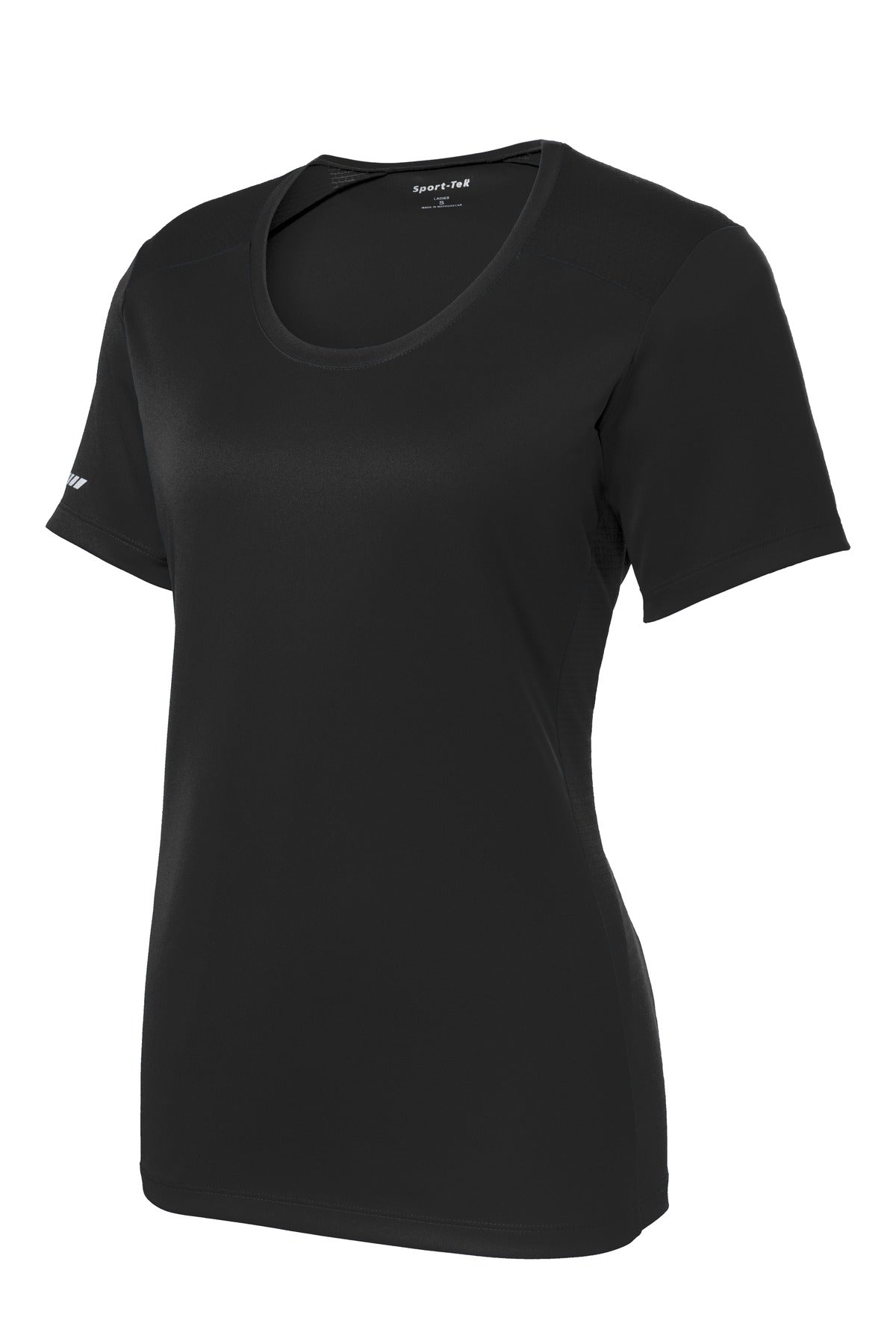 Sport-Tek Women's PosiCharge Elevate Scoop Neck Tee LST380 Womens Apparel Shirts & Tops