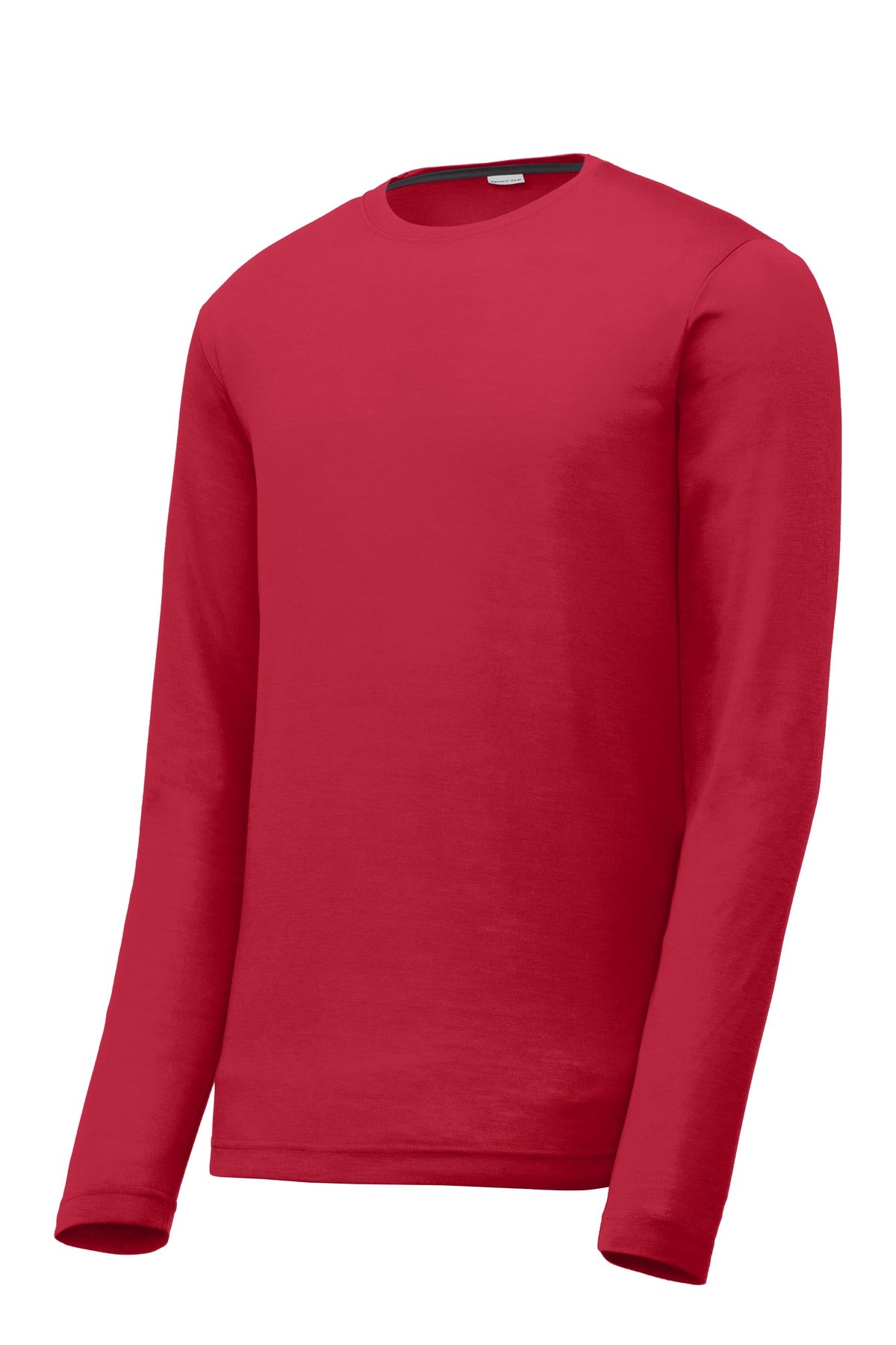 Sport-Tek Men's Long Sleeve PosiCharge Competitor Cotton Touch Tee. ST450LS Mens Apparel Shirts & Tops
