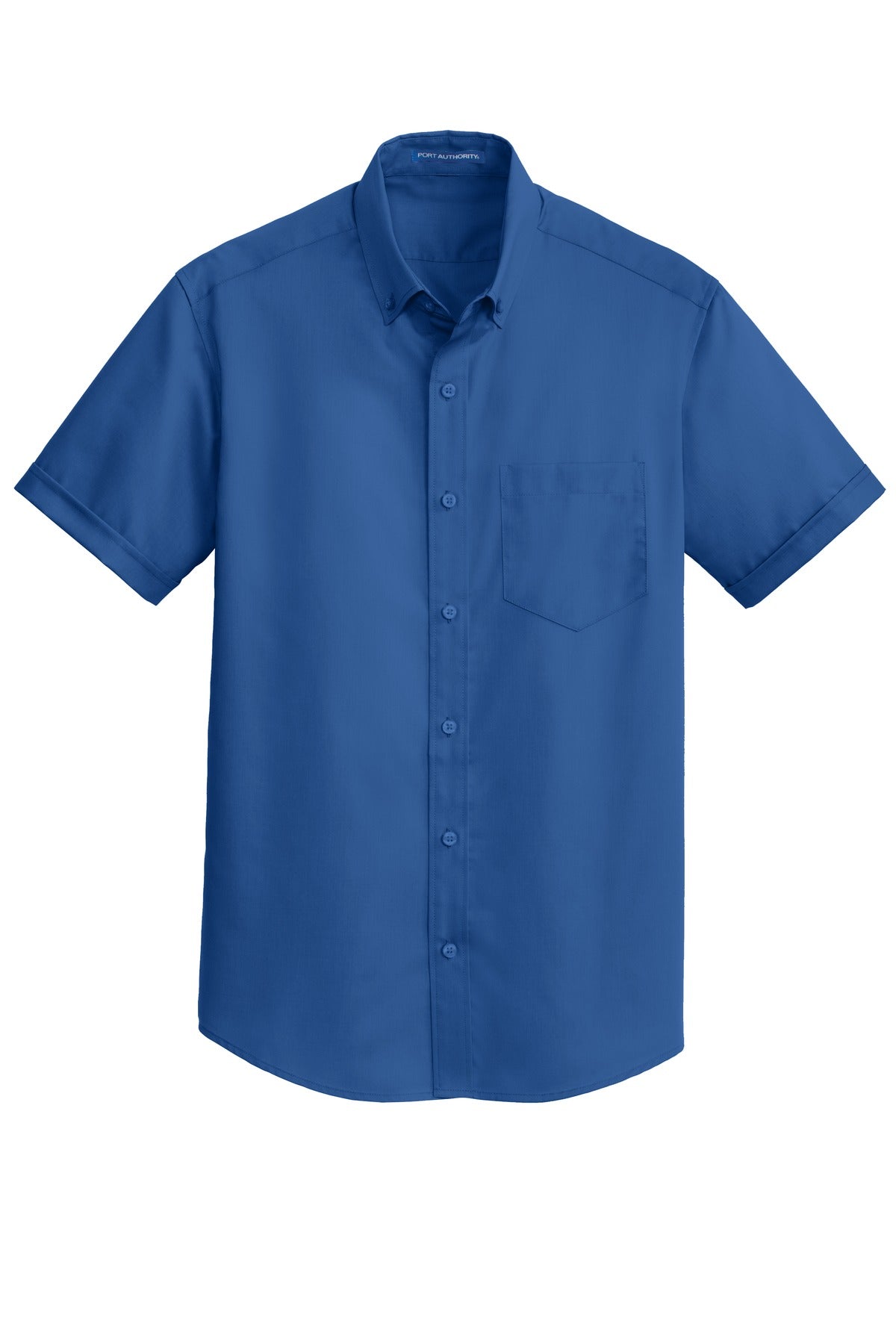 Port Authority Men's Short Sleeve SuperPro Twill Shirt. S664 Mens Apparel Shirts & Tops