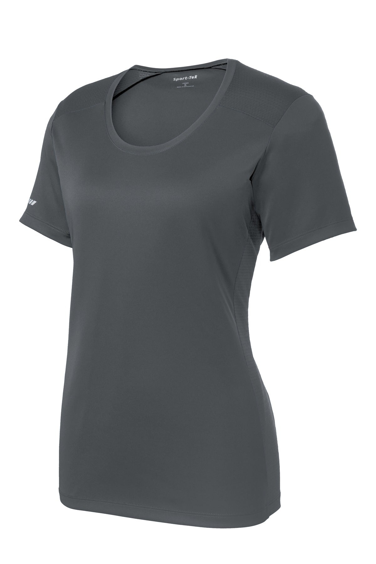 Sport-Tek Women's PosiCharge Elevate Scoop Neck Tee LST380 Womens Apparel Shirts & Tops