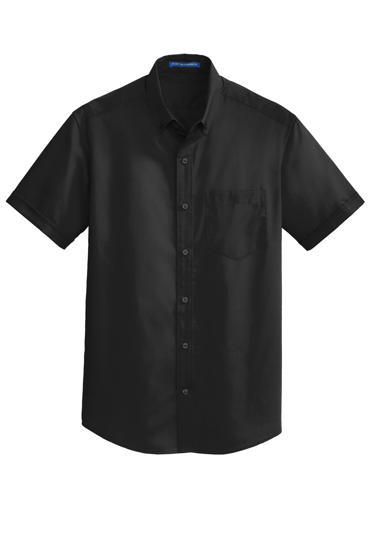 Port Authority Men's Short Sleeve SuperPro Twill Shirt. S664 Mens Apparel Shirts & Tops