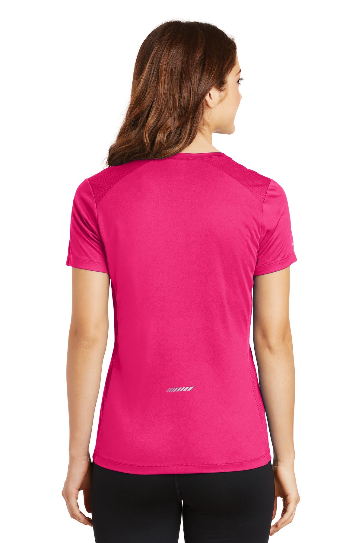 Sport-Tek Women's PosiCharge Elevate Scoop Neck Tee LST380 Womens Apparel Shirts & Tops