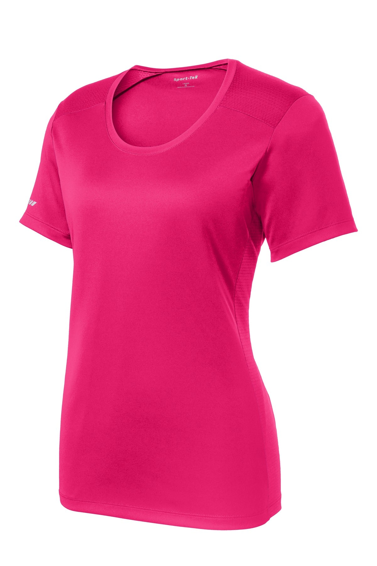 Sport-Tek Women's PosiCharge Elevate Scoop Neck Tee LST380 Womens Apparel Shirts & Tops