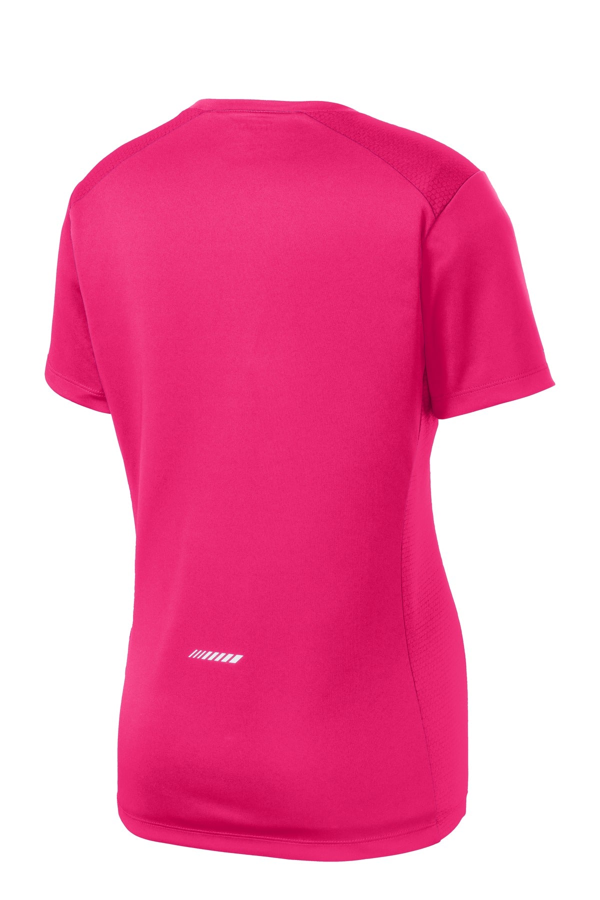 Sport-Tek Women's PosiCharge Elevate Scoop Neck Tee LST380 Womens Apparel Shirts & Tops