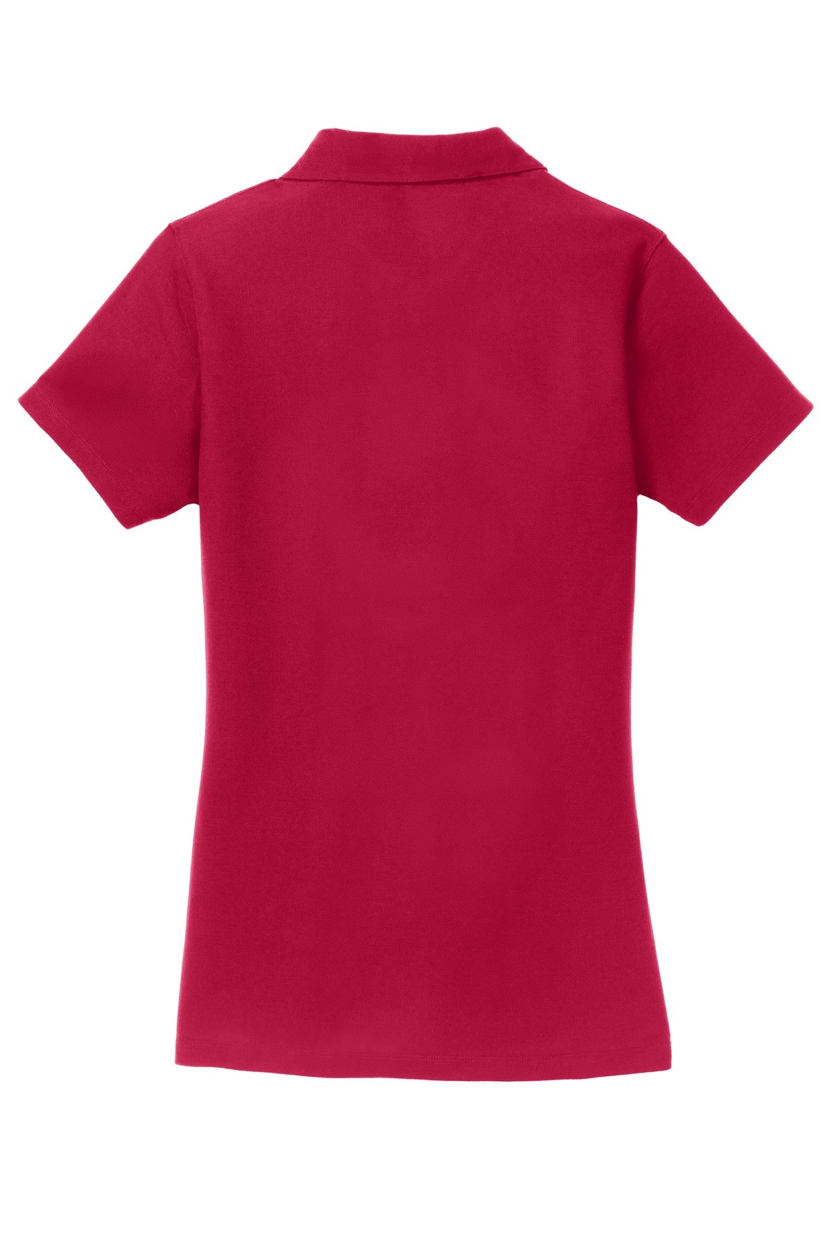 Port Authority Ladies Silk Touch Y-Neck Polo. L5001 Womens Apparel Shirts & Tops