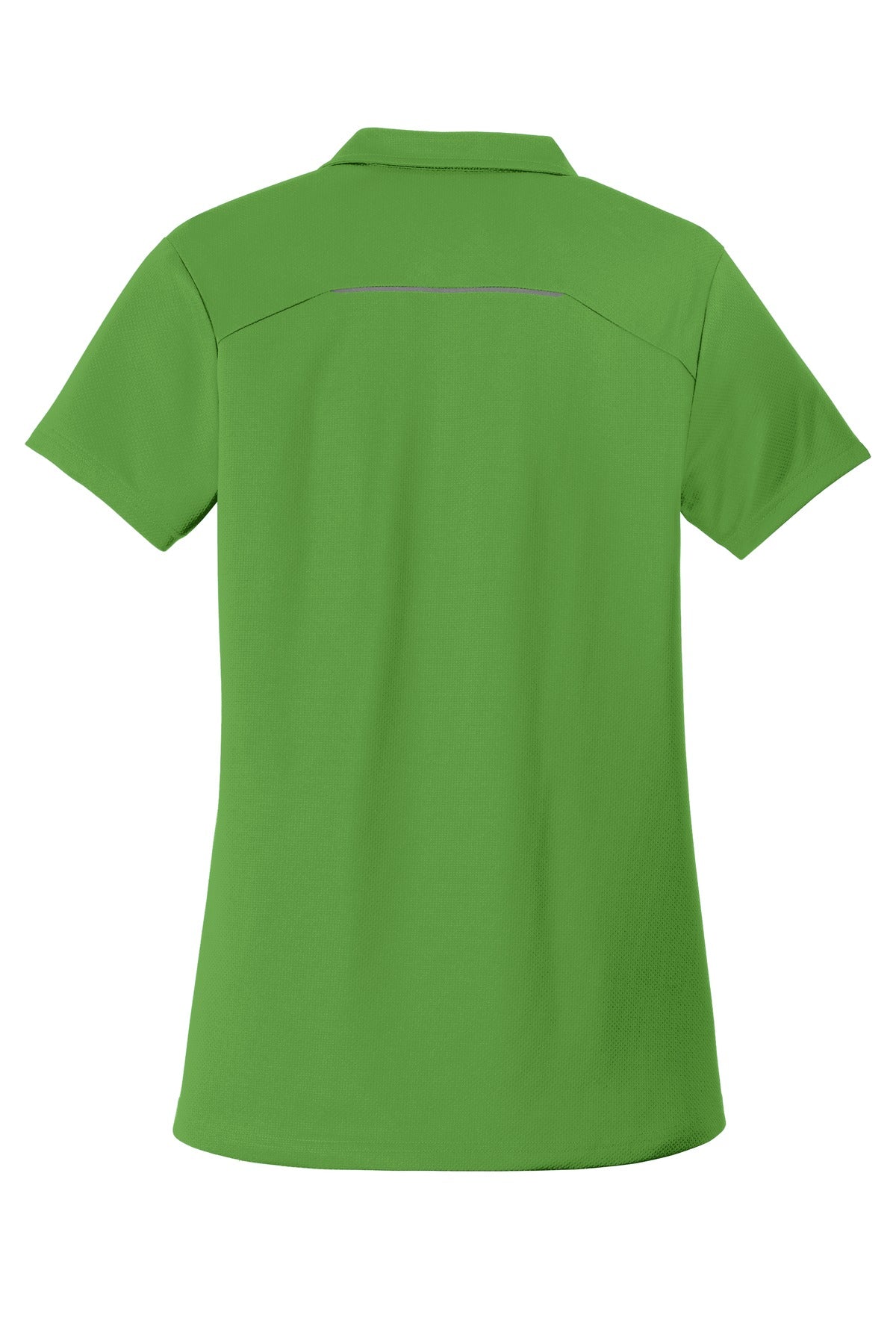 Port Authority Ladies Pinpoint Mesh Zip Polo. L580 Womens Apparel Shirts & Tops