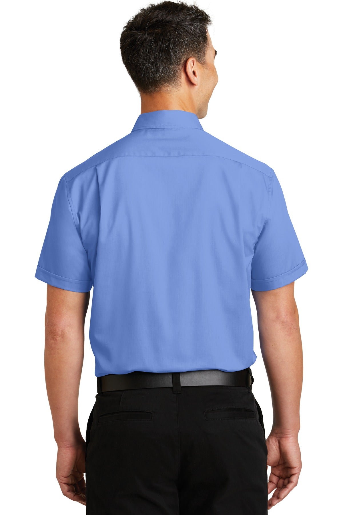 Port Authority Men's Short Sleeve SuperPro Twill Shirt. S664 Mens Apparel Shirts & Tops