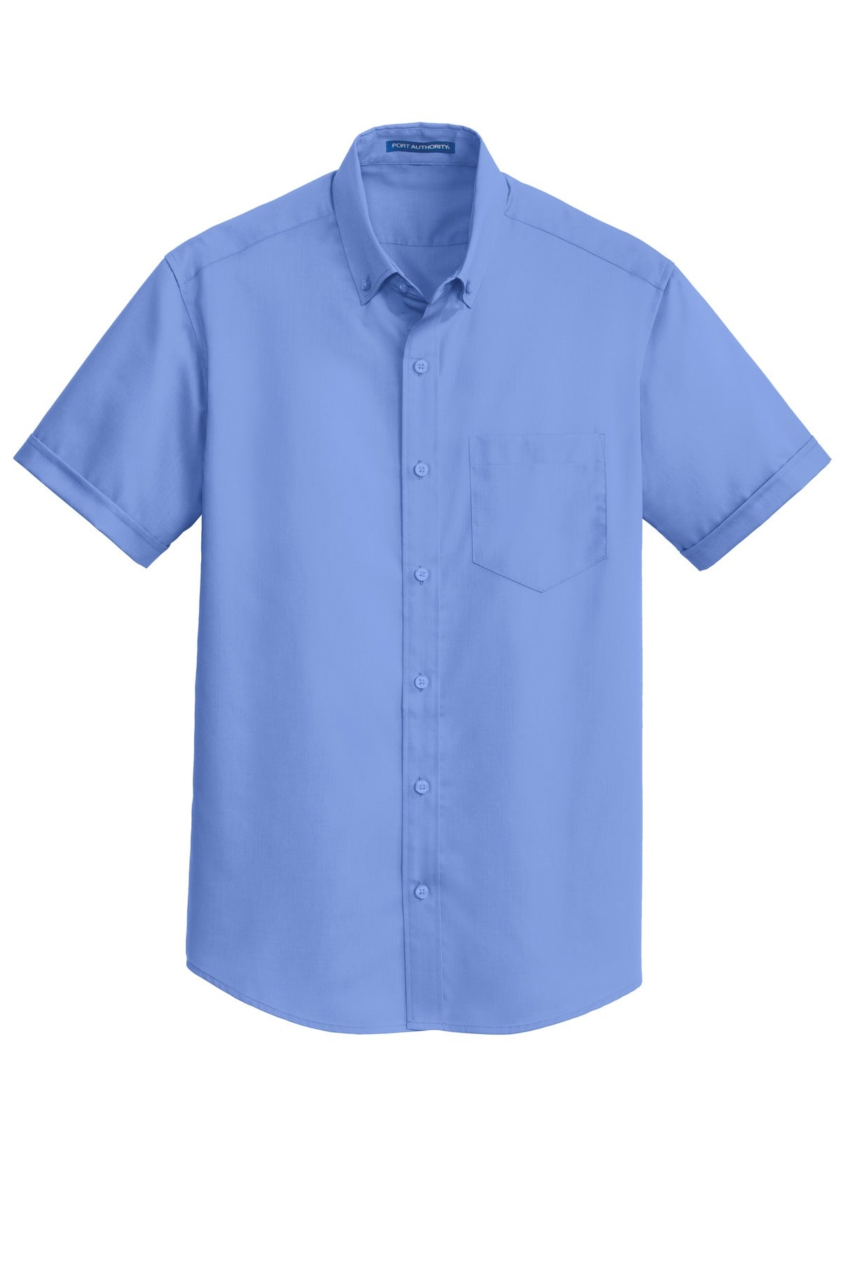 Port Authority Men's Short Sleeve SuperPro Twill Shirt. S664 Mens Apparel Shirts & Tops