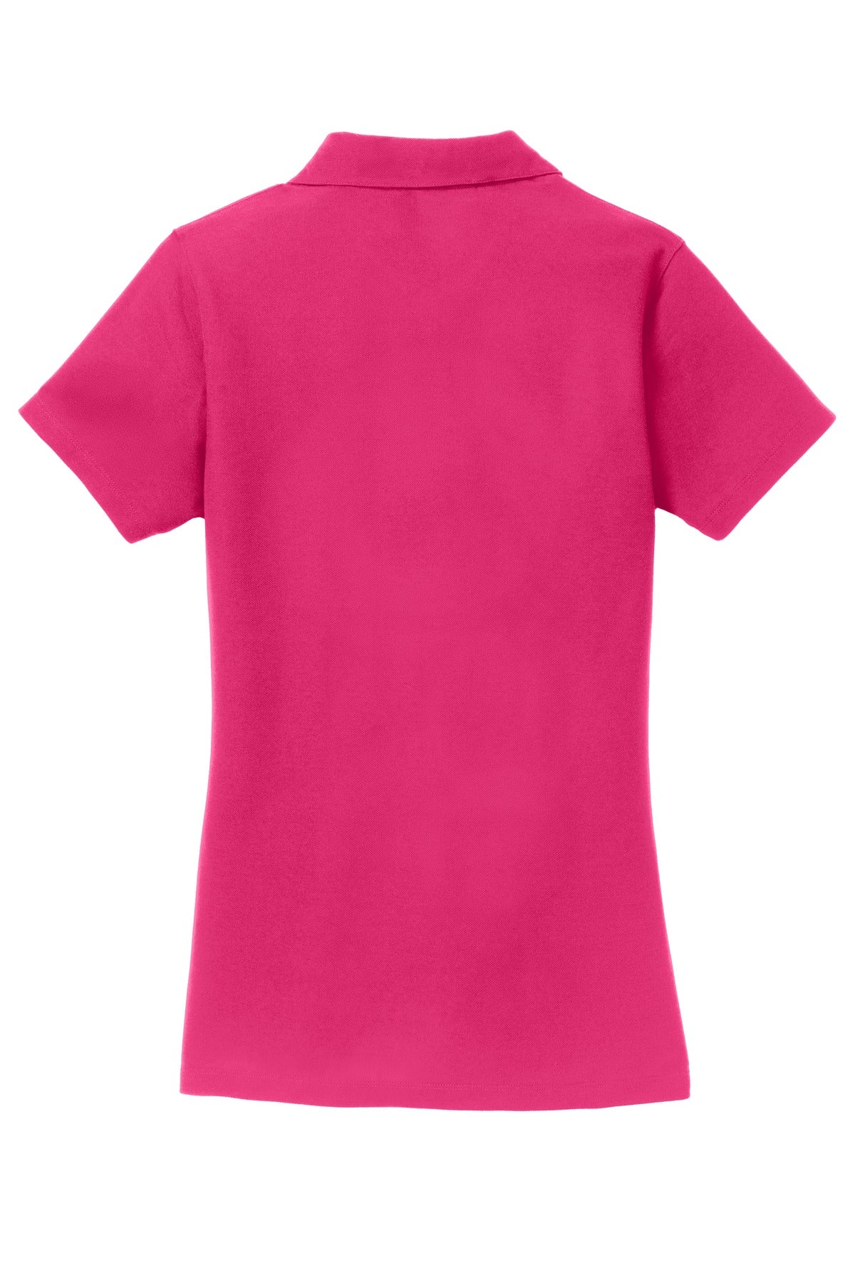 Port Authority Ladies Silk Touch Y-Neck Polo. L5001 Womens Apparel Shirts & Tops