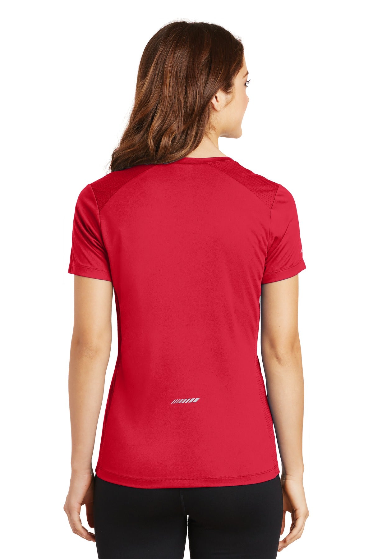 Sport-Tek Women's PosiCharge Elevate Scoop Neck Tee LST380 Womens Apparel Shirts & Tops