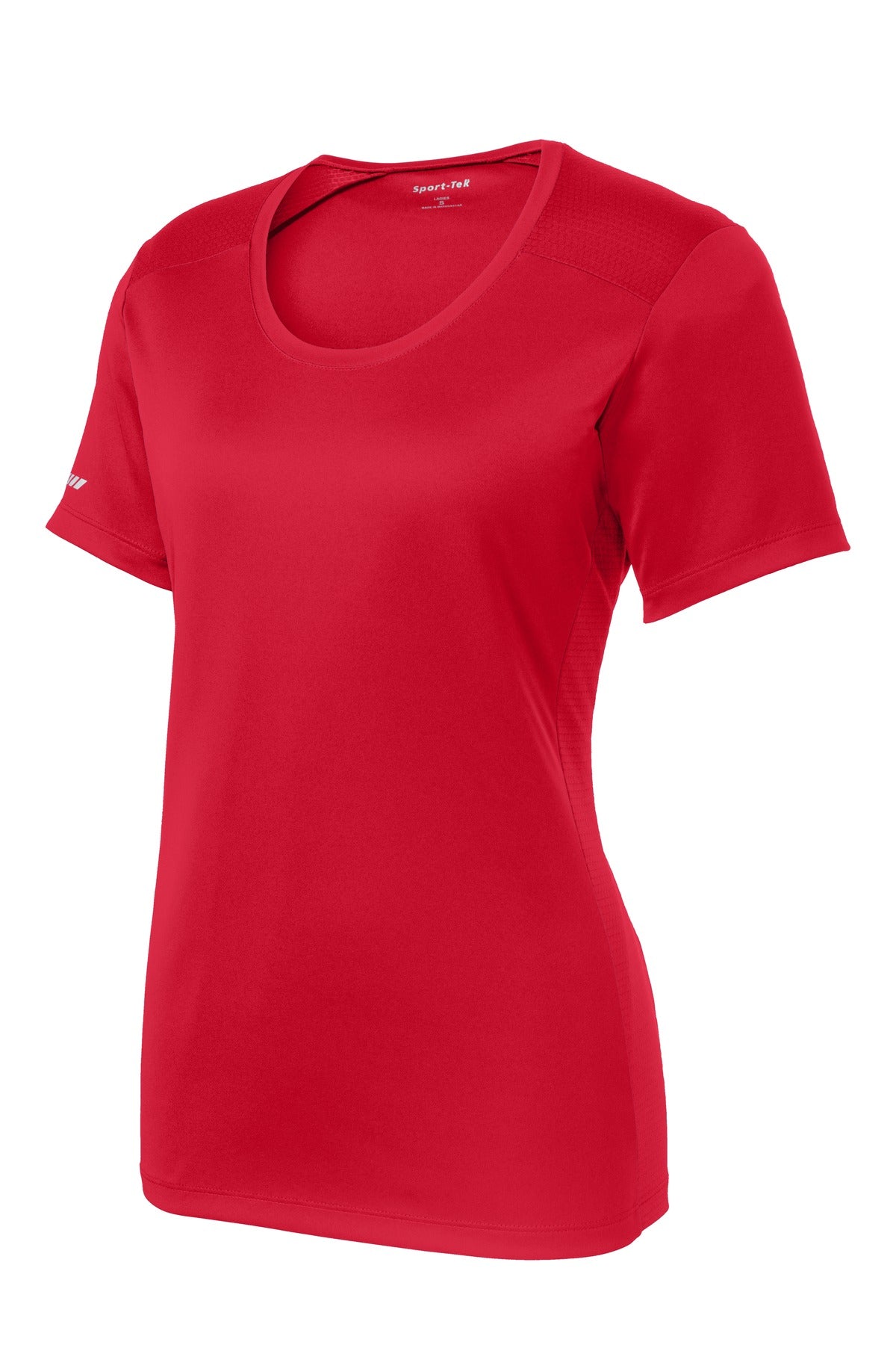 Sport-Tek Women's PosiCharge Elevate Scoop Neck Tee LST380 Womens Apparel Shirts & Tops