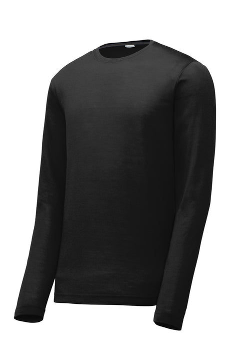 Sport-Tek Men's Long Sleeve PosiCharge Competitor Cotton Touch Tee. ST450LS Mens Apparel Shirts & Tops