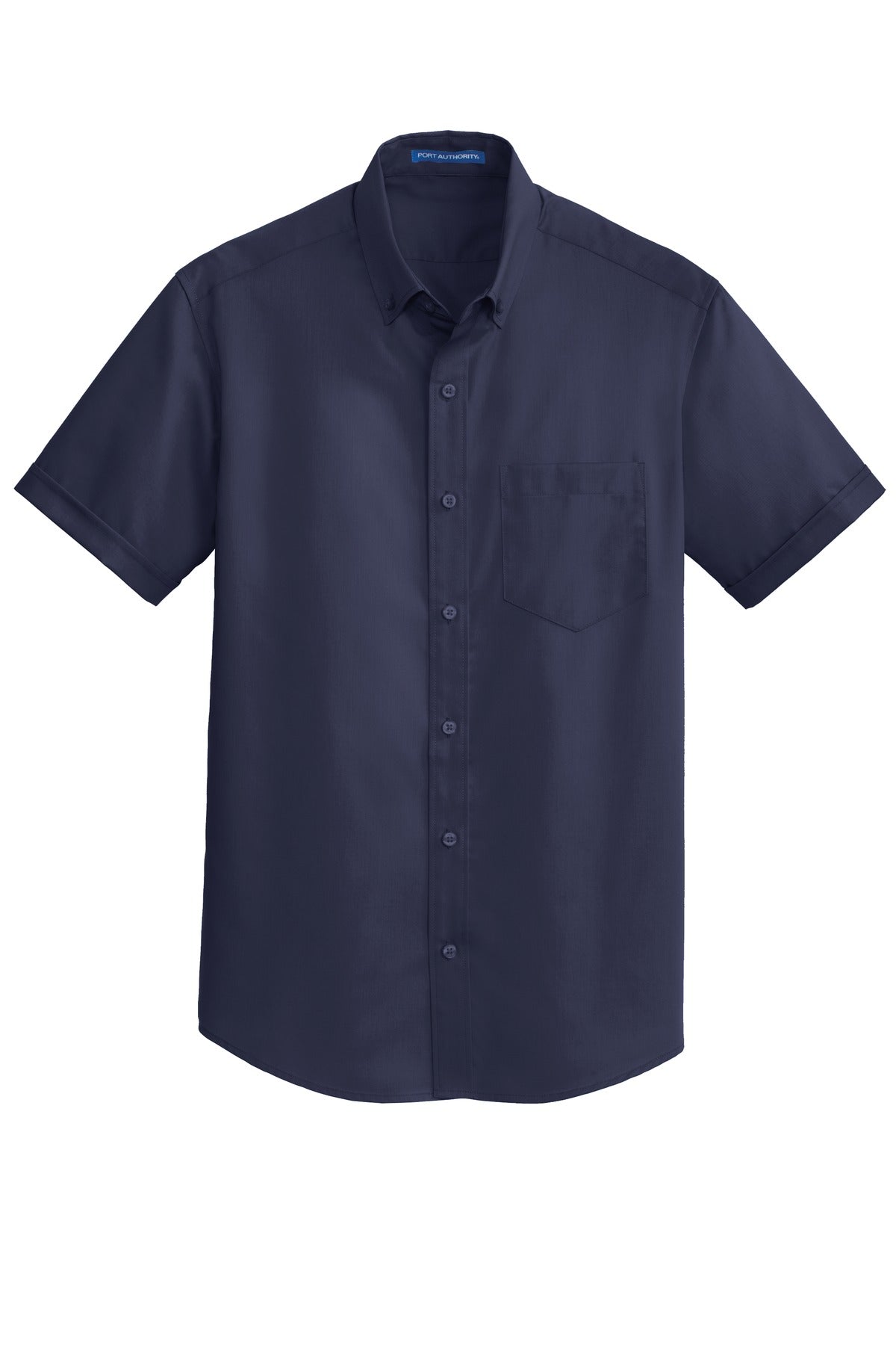 Port Authority Men's Short Sleeve SuperPro Twill Shirt. S664 Mens Apparel Shirts & Tops