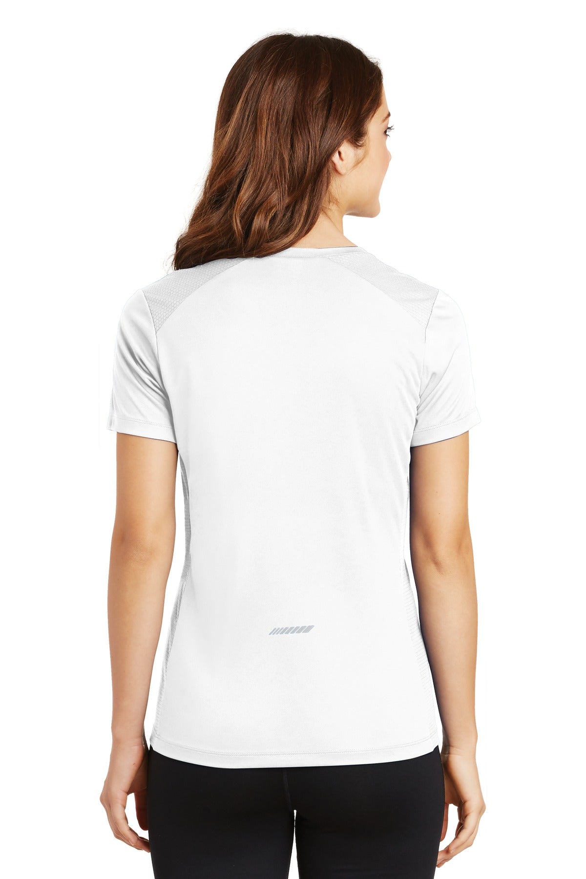 Sport-Tek Women's PosiCharge Elevate Scoop Neck Tee LST380 Womens Apparel Shirts & Tops