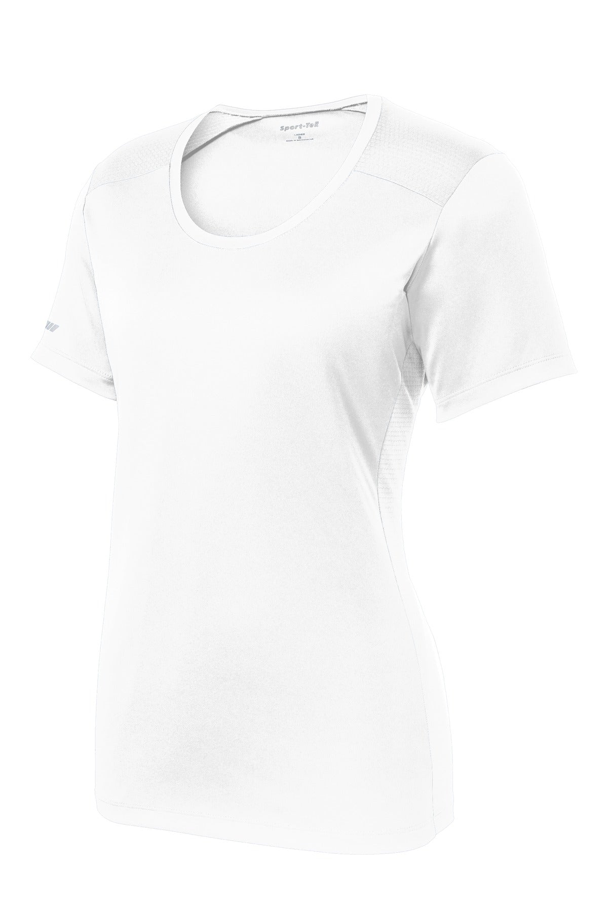 Sport-Tek Women's PosiCharge Elevate Scoop Neck Tee LST380 Womens Apparel Shirts & Tops
