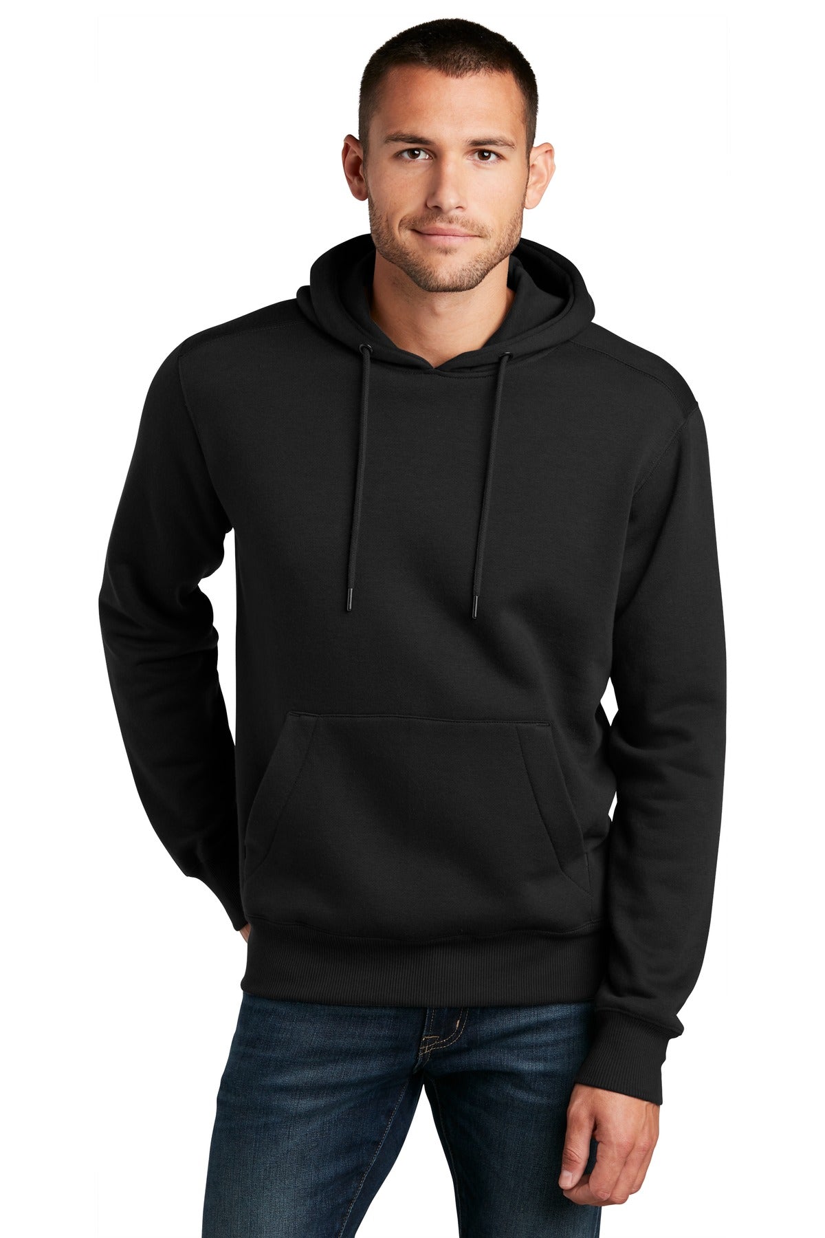 District Men's Perfect Weight Fleece Hoodie Mens Apparel Sweatshirts & Fleece