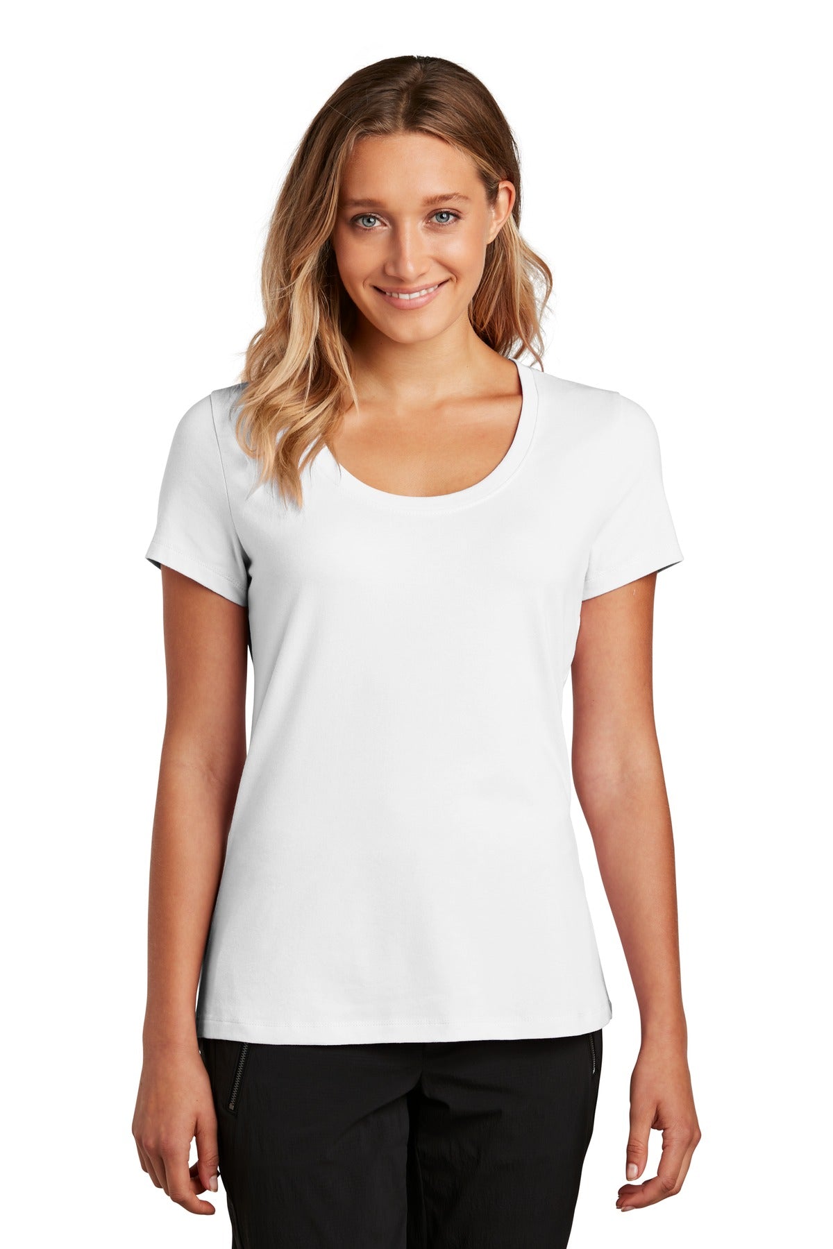District Women's Flex Scoop Neck Tee DT7501 Womens Apparel Shirts & Tops
