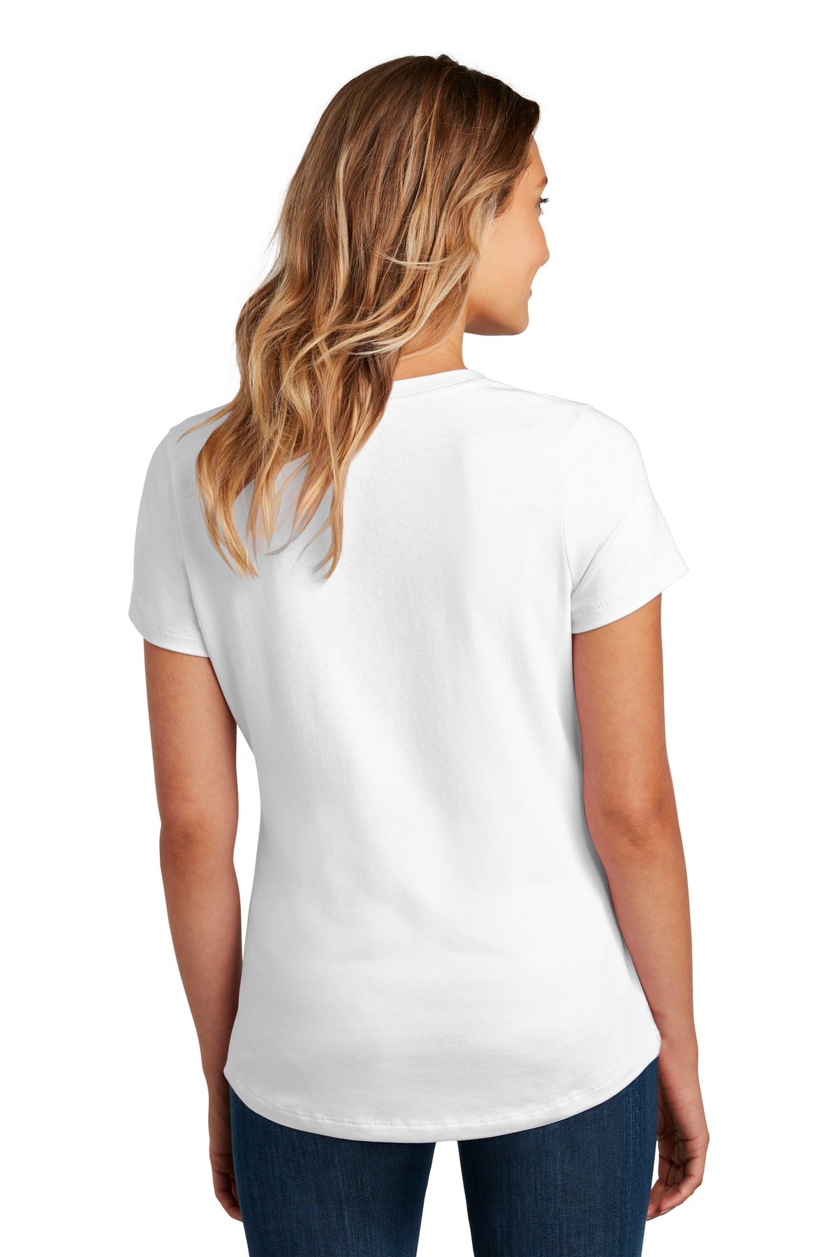 District Women's Flex Scoop Neck Tee DT7501 Womens Apparel Shirts & Tops