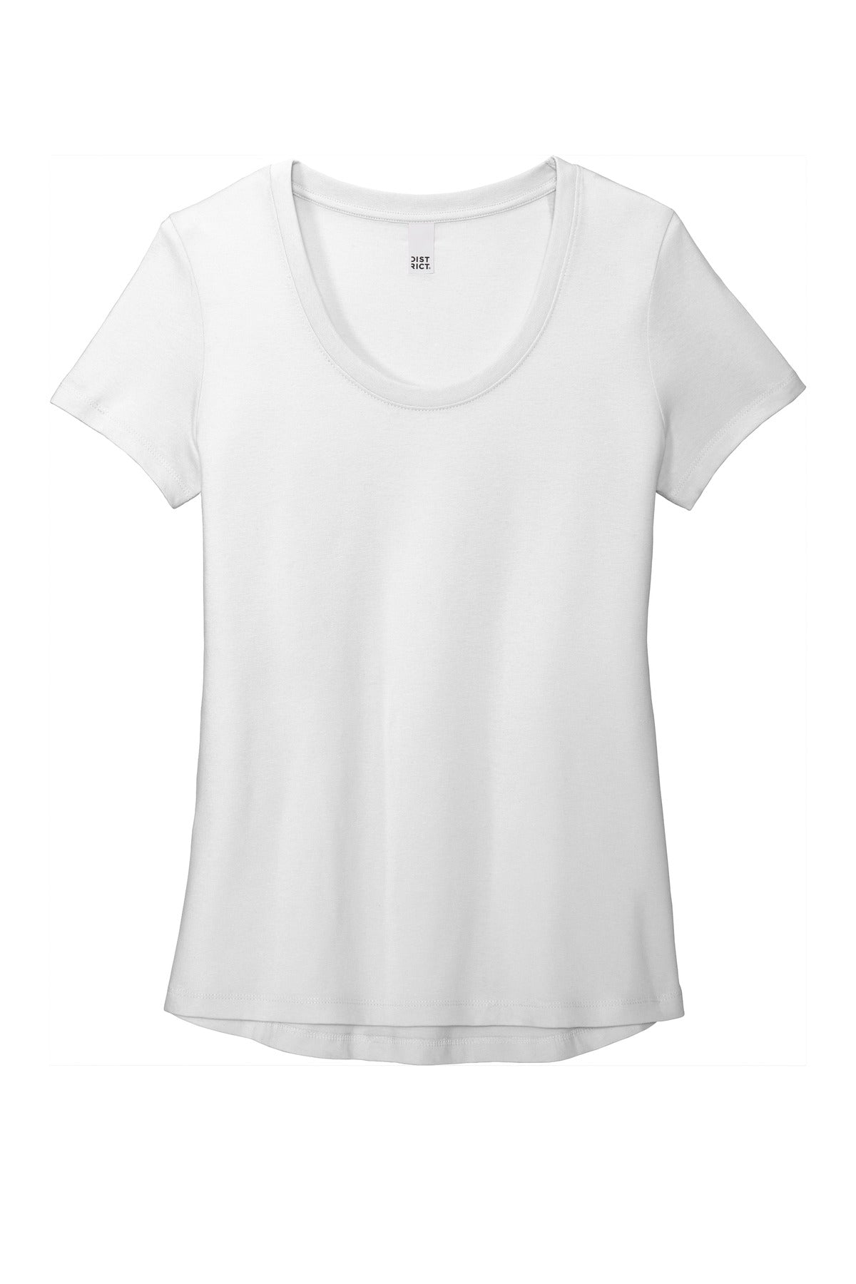 District Women's Flex Scoop Neck Tee DT7501 Womens Apparel Shirts & Tops