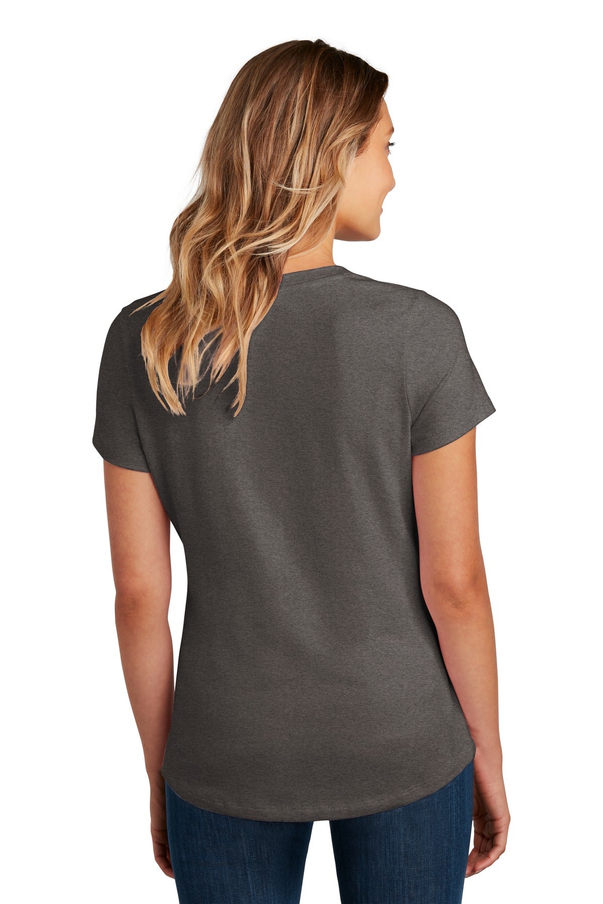 District Women's Flex Scoop Neck Tee DT7501 Womens Apparel Shirts & Tops