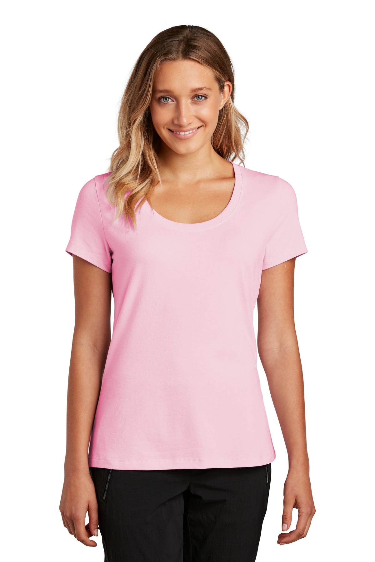 District Women's Flex Scoop Neck Tee DT7501 Womens Apparel Shirts & Tops