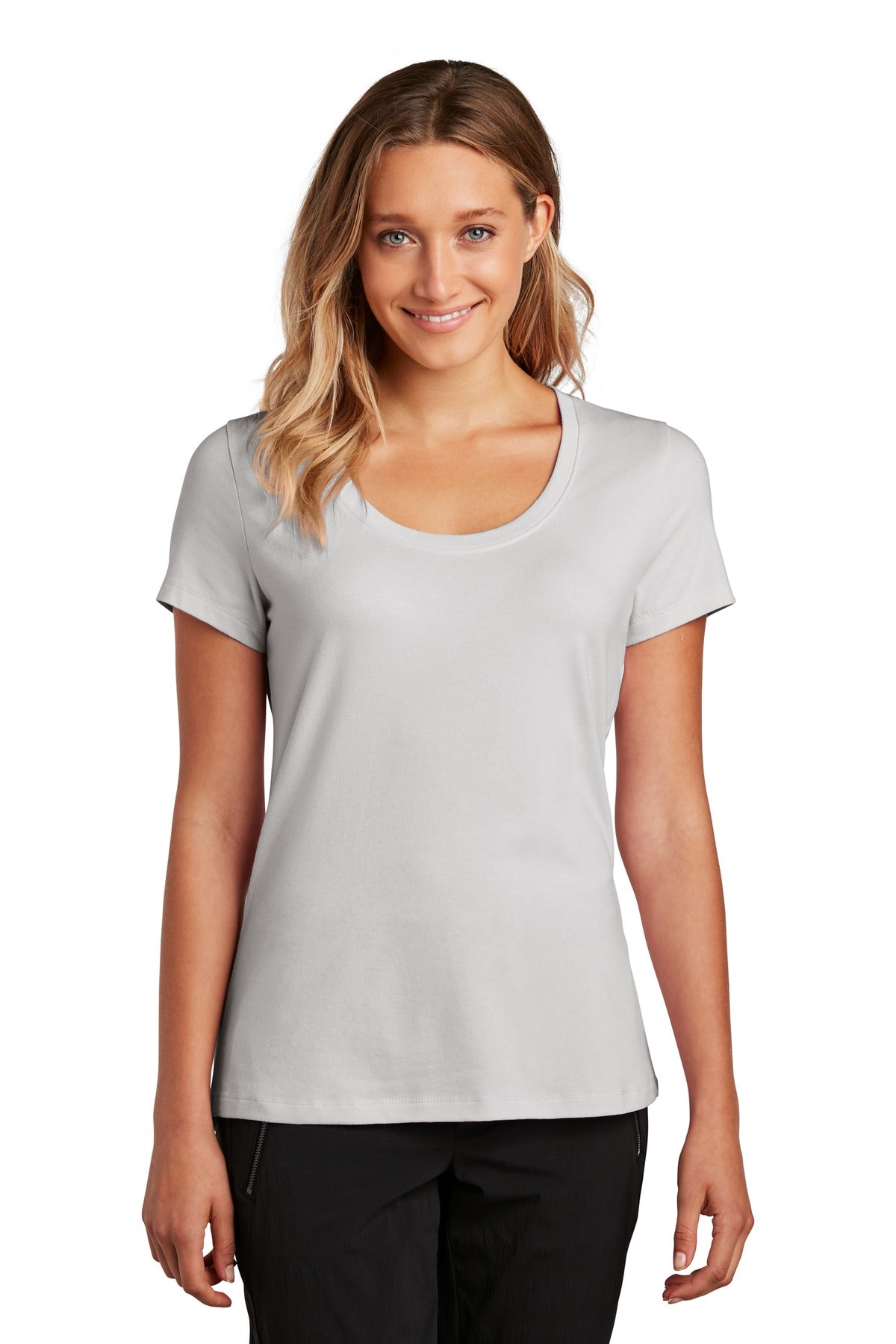 District Women's Flex Scoop Neck Tee DT7501 Womens Apparel Shirts & Tops