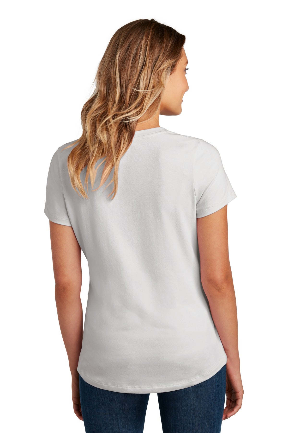 District Women's Flex Scoop Neck Tee DT7501 Womens Apparel Shirts & Tops