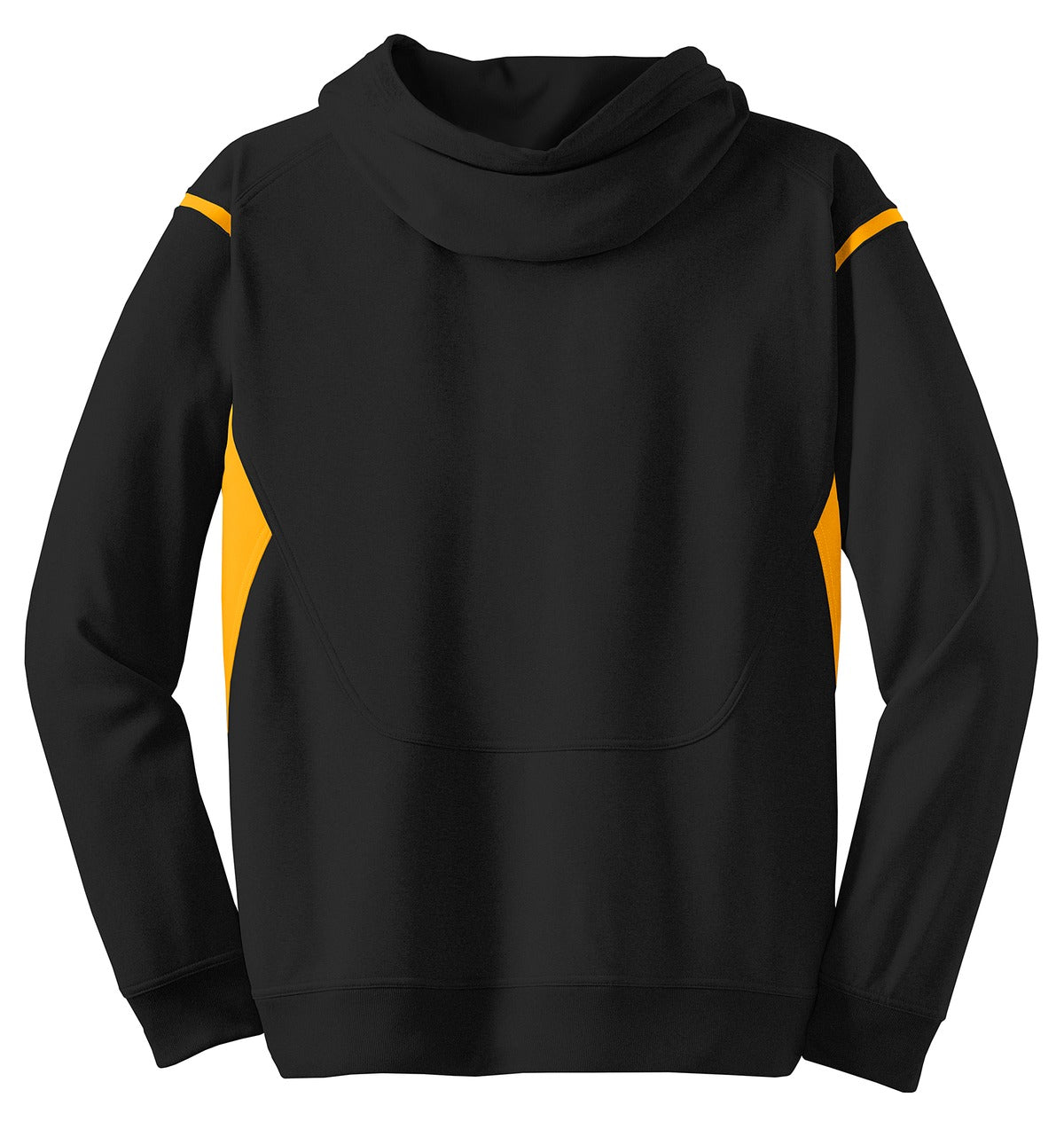 DISCONTINUED Sport-Tek Tall Tech Fleece Colorblock Hooded Sweatshirt. TST246 Mens Apparel Sweatshirts & Fleece