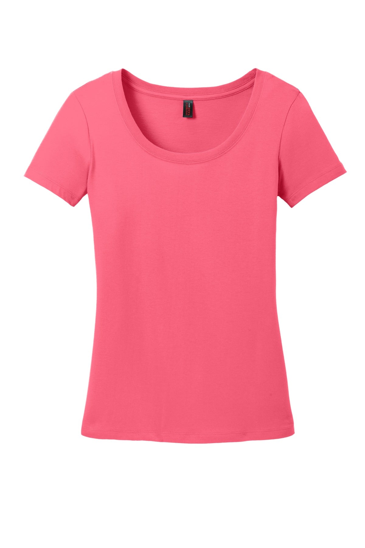 District Women's Perfect Weight Scoop Tee. DM106L Womens Apparel Shirts & Tops