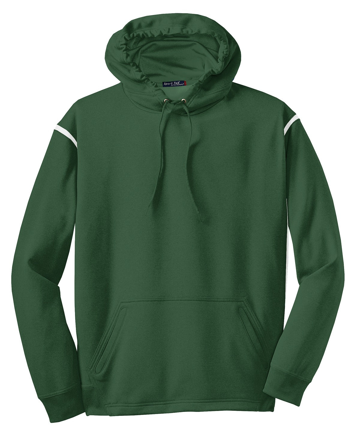 DISCONTINUED Sport-Tek Tall Tech Fleece Colorblock Hooded Sweatshirt. TST246 Mens Apparel Sweatshirts & Fleece