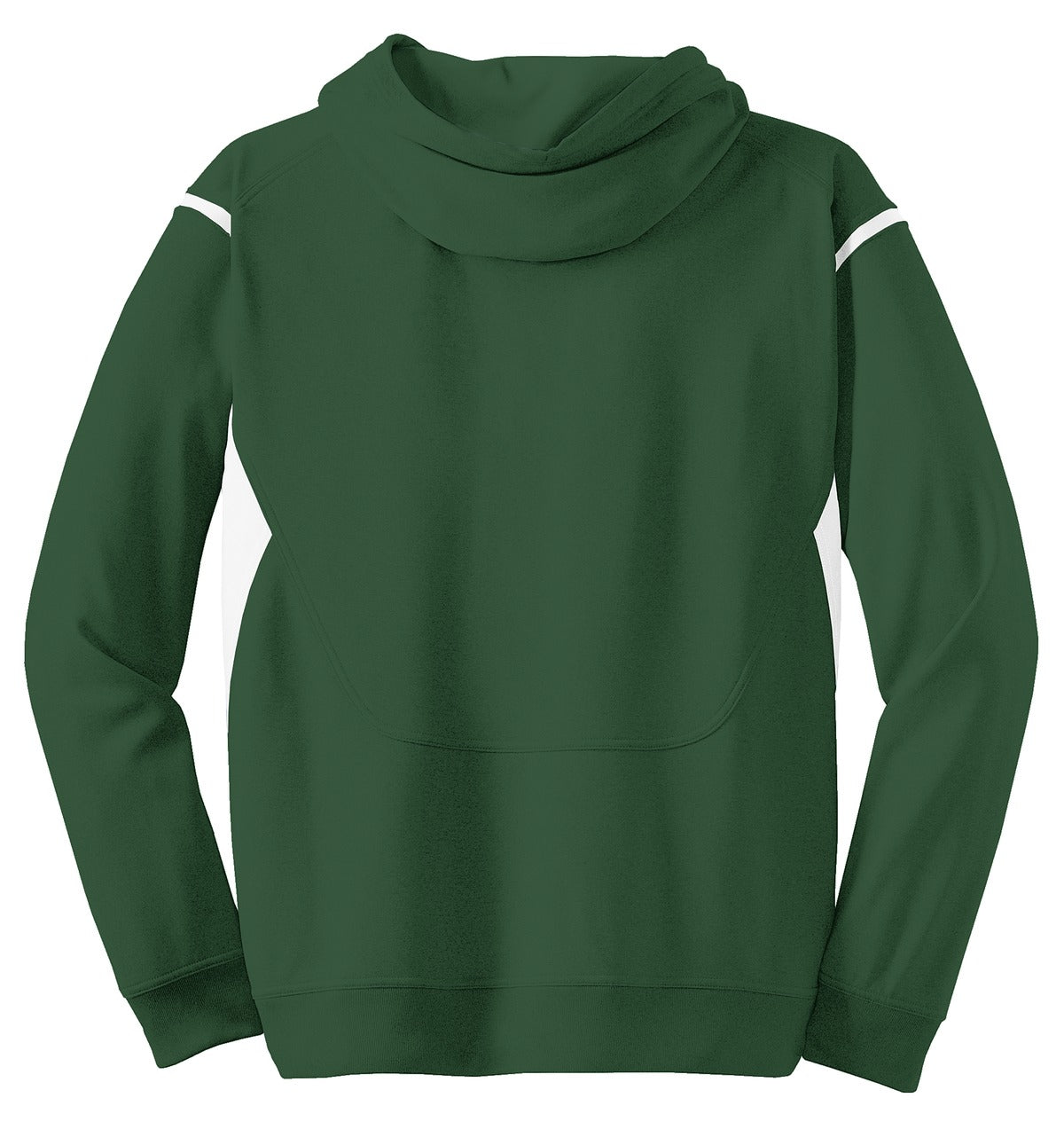 DISCONTINUED Sport-Tek Tall Tech Fleece Colorblock Hooded Sweatshirt. TST246 Mens Apparel Sweatshirts & Fleece